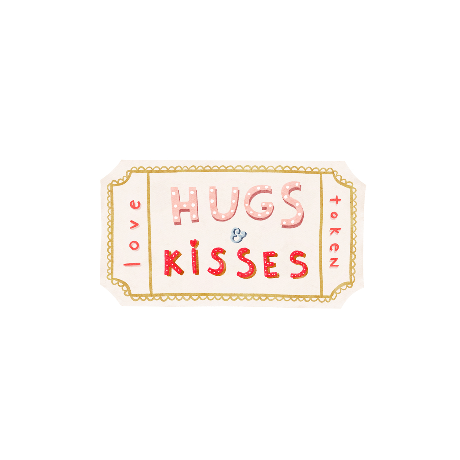 wall-art-print-canvas-poster-framed-Hugs N Kisses , By Leah Straatsma-1