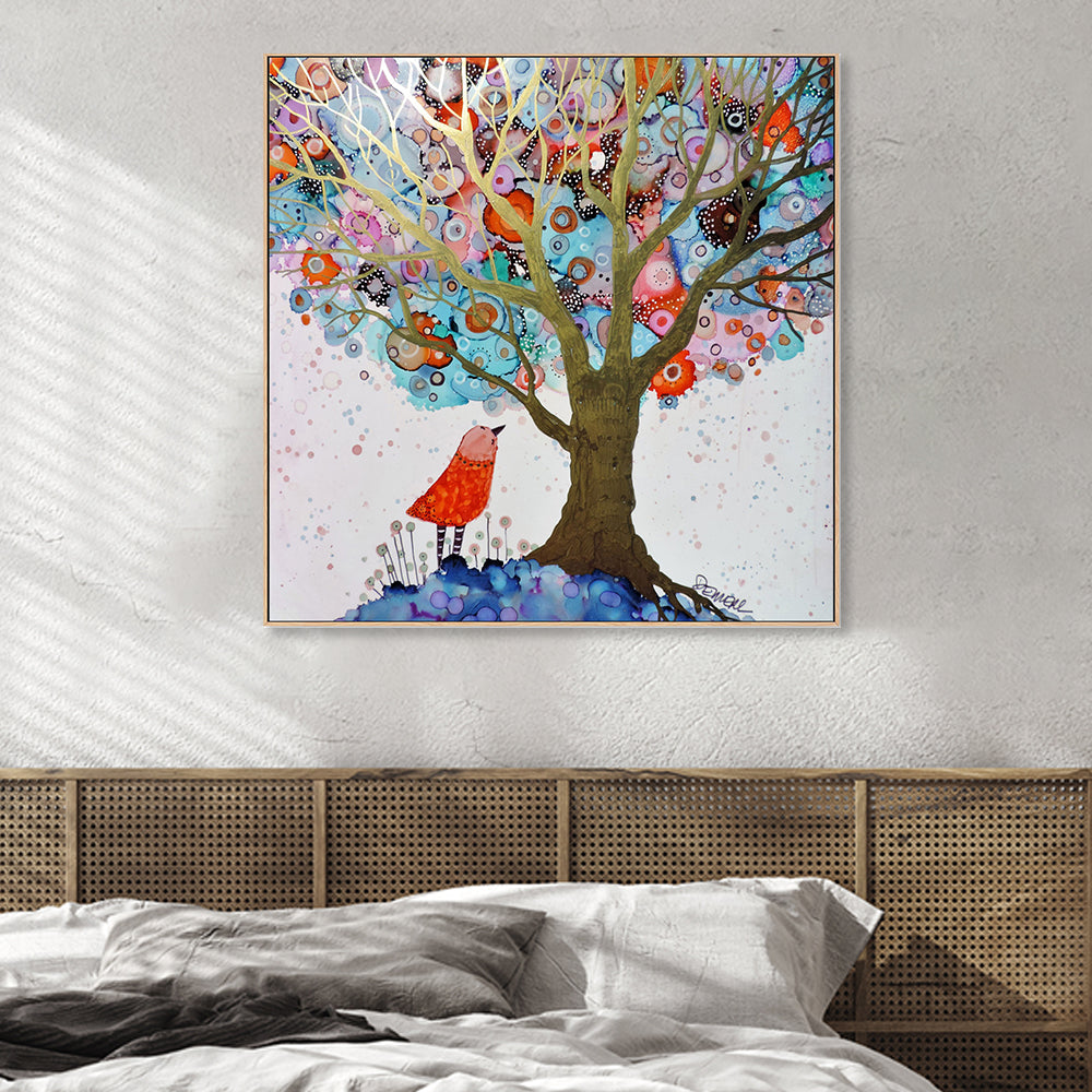 wall-art-print-canvas-poster-framed-I Am Contemplation-by-Sylvie Demers-Gioia Wall Art