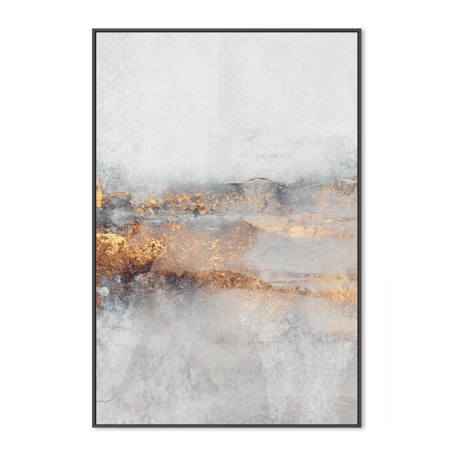 wall-art-print-canvas-poster-framed-Ice Fire, Style A-GIOIA-WALL-ART