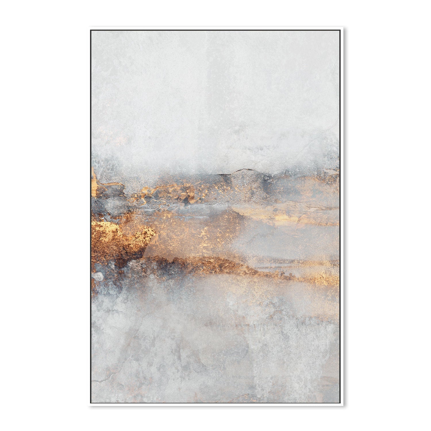 wall-art-print-canvas-poster-framed-Ice Fire, Style A-GIOIA-WALL-ART