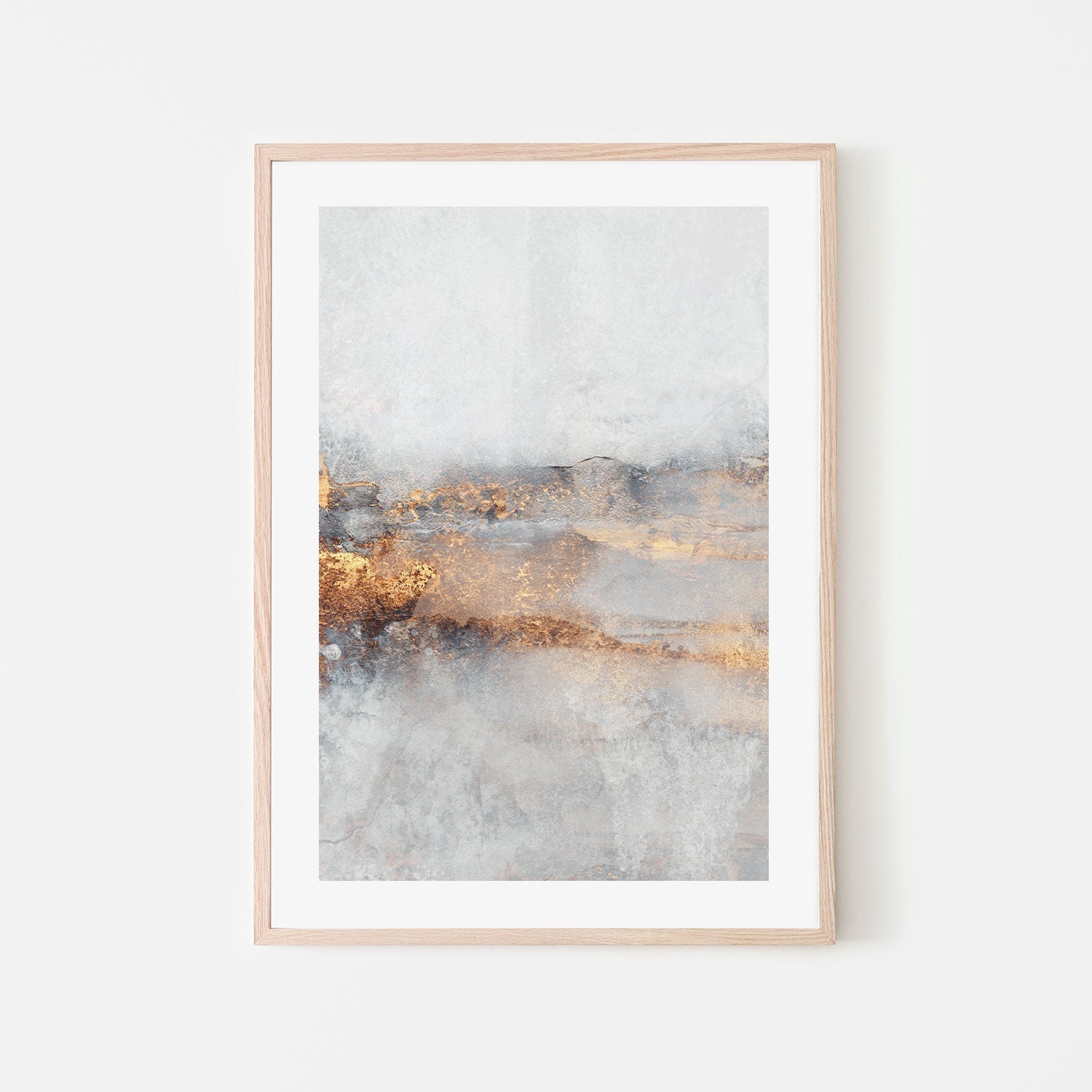 wall-art-print-canvas-poster-framed-Ice Fire, Style A-GIOIA-WALL-ART