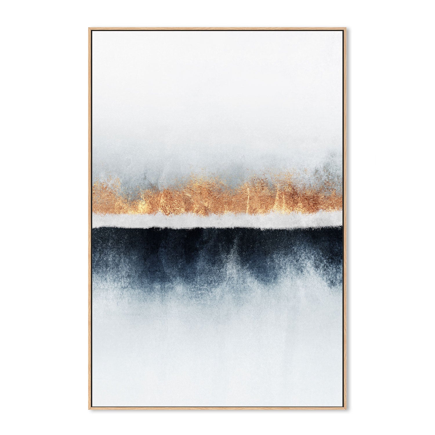 wall-art-print-canvas-poster-framed-Ice Fire, Style B-GIOIA-WALL-ART