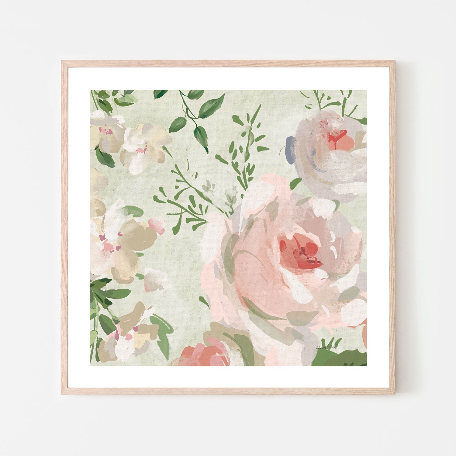 wall-art-print-canvas-poster-framed-Impressionist Garden , By Danhui Nai-GIOIA-WALL-ART