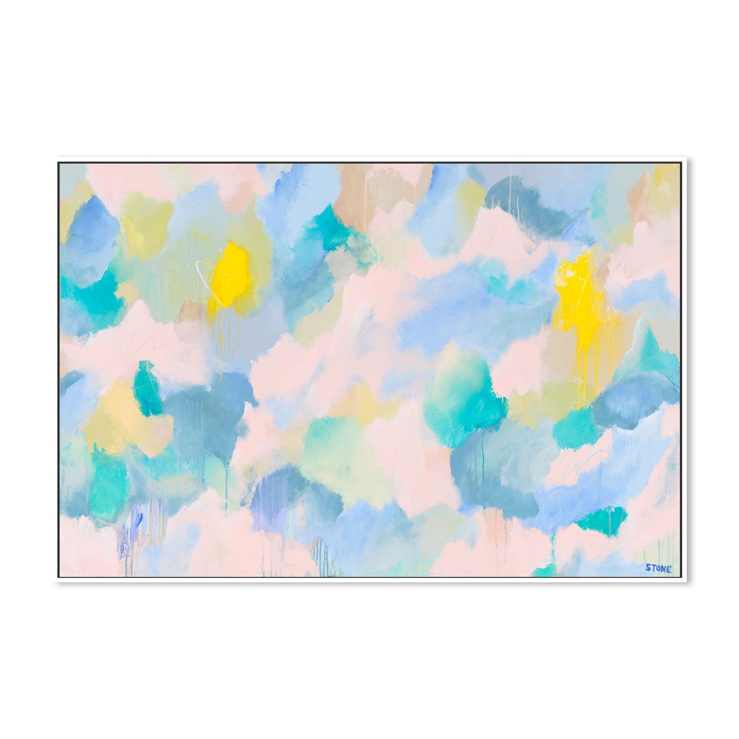 wall-art-print-canvas-poster-framed-In The Clouds , By Belinda Stone-GIOIA-WALL-ART