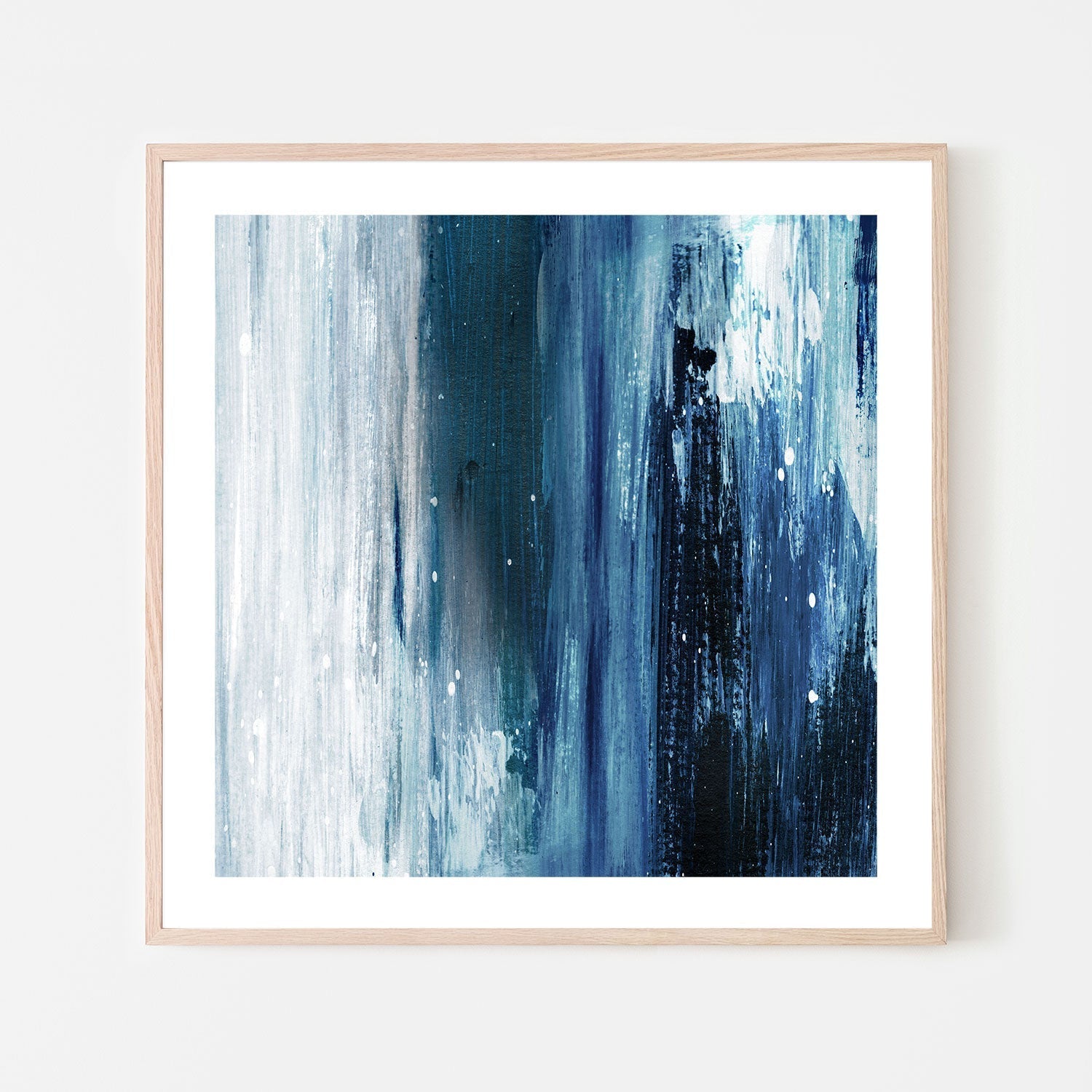 wall-art-print-canvas-poster-framed-Indigo Wash, Style A , By Dan Hobday-GIOIA-WALL-ART