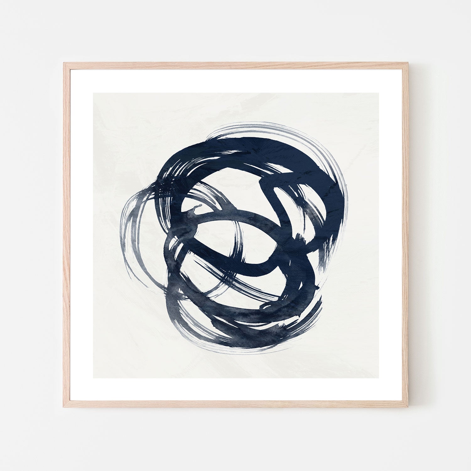 wall-art-print-canvas-poster-framed-Infinity Blue, Style B , By Nina Blue-6