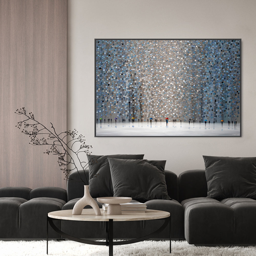 wall-art-print-canvas-poster-framed-Infinity Rain-GIOIA-WALL-ART