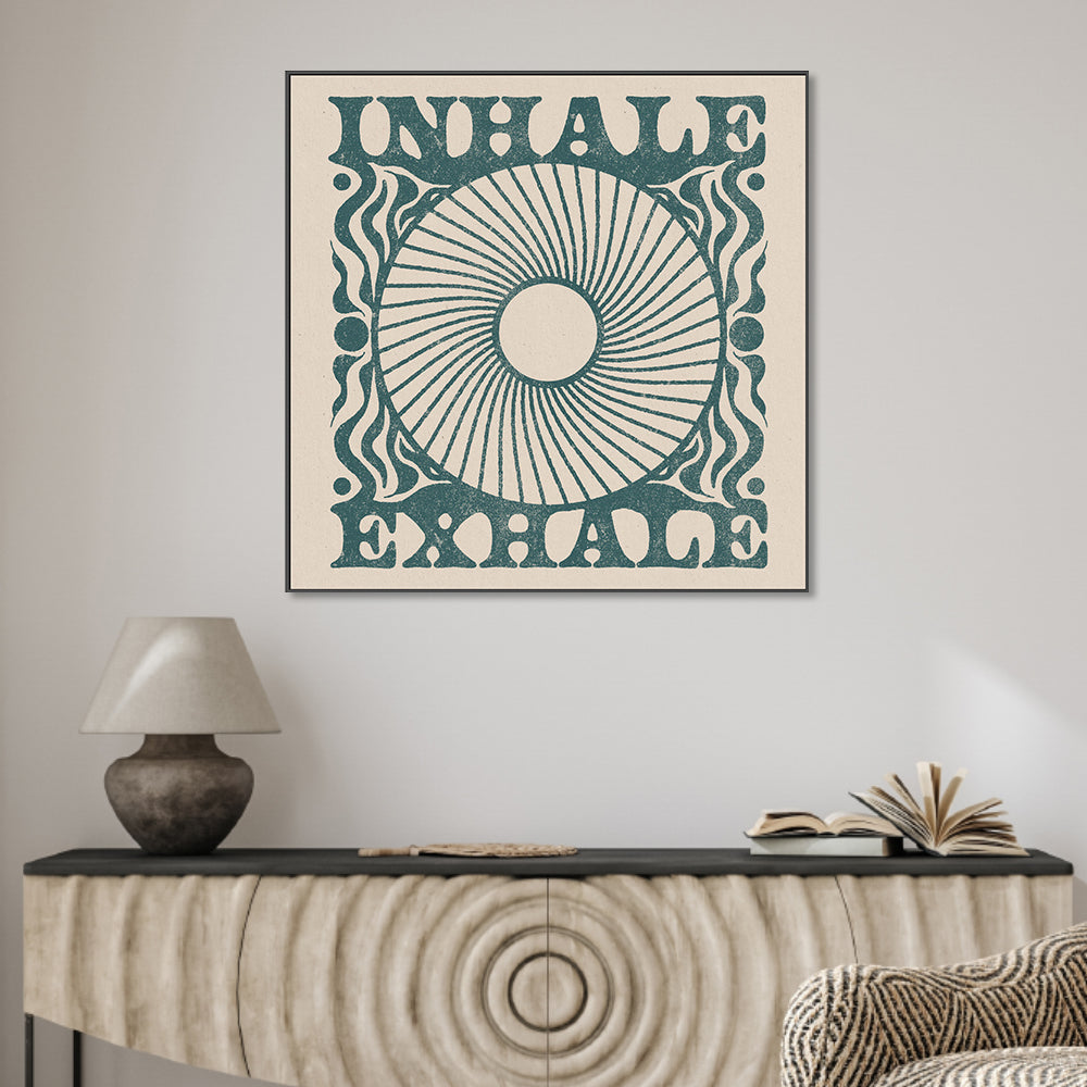 wall-art-print-canvas-poster-framed-Inhale Exhale , By Cai & Jo-2