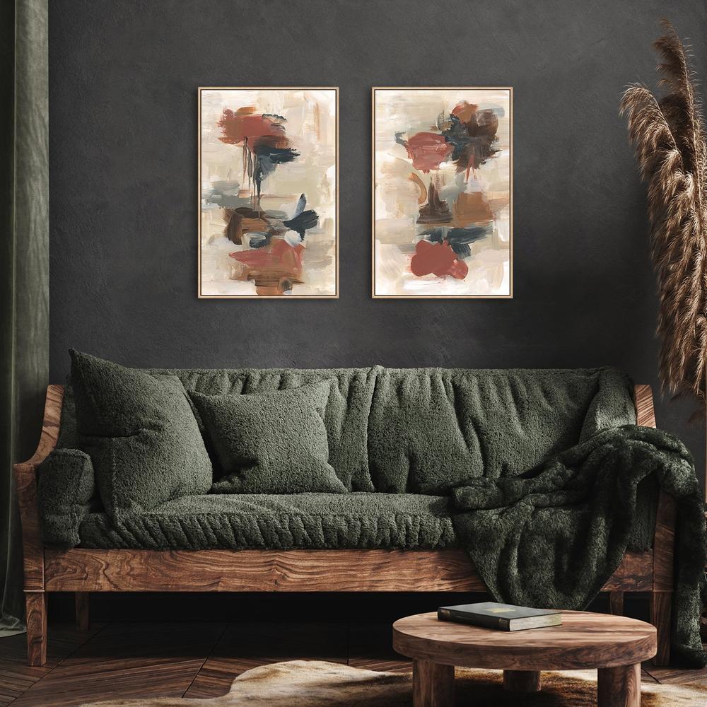 wall-art-print-canvas-poster-framed-Into Bohemia Abstract, Set Of 2, Style A-by-Emily Wood-Gioia Wall Art