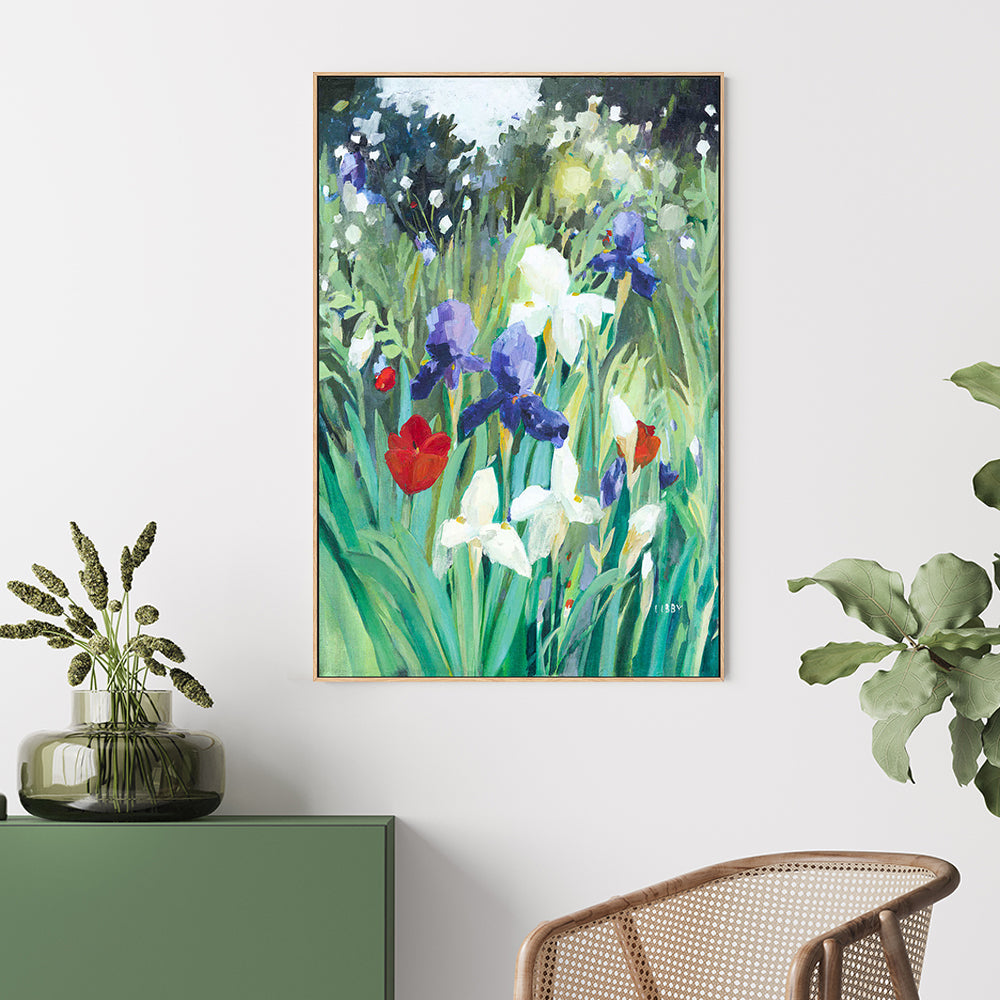 wall-art-print-canvas-poster-framed-Iris Day , By Libby Anderson-GIOIA-WALL-ART