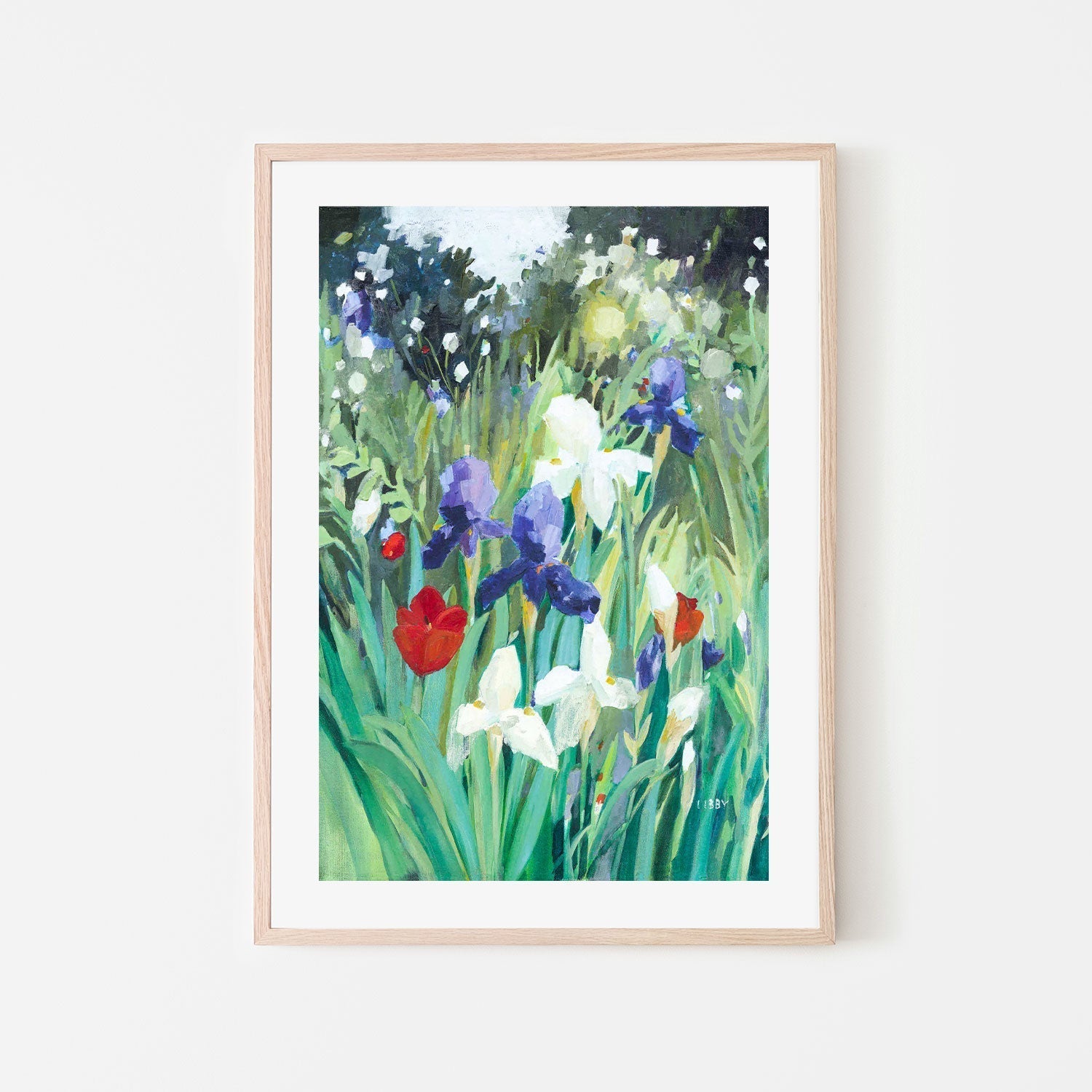 wall-art-print-canvas-poster-framed-Iris Day , By Libby Anderson-GIOIA-WALL-ART