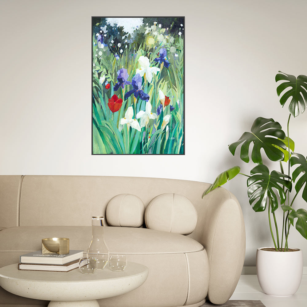 wall-art-print-canvas-poster-framed-Iris Day , By Libby Anderson-GIOIA-WALL-ART