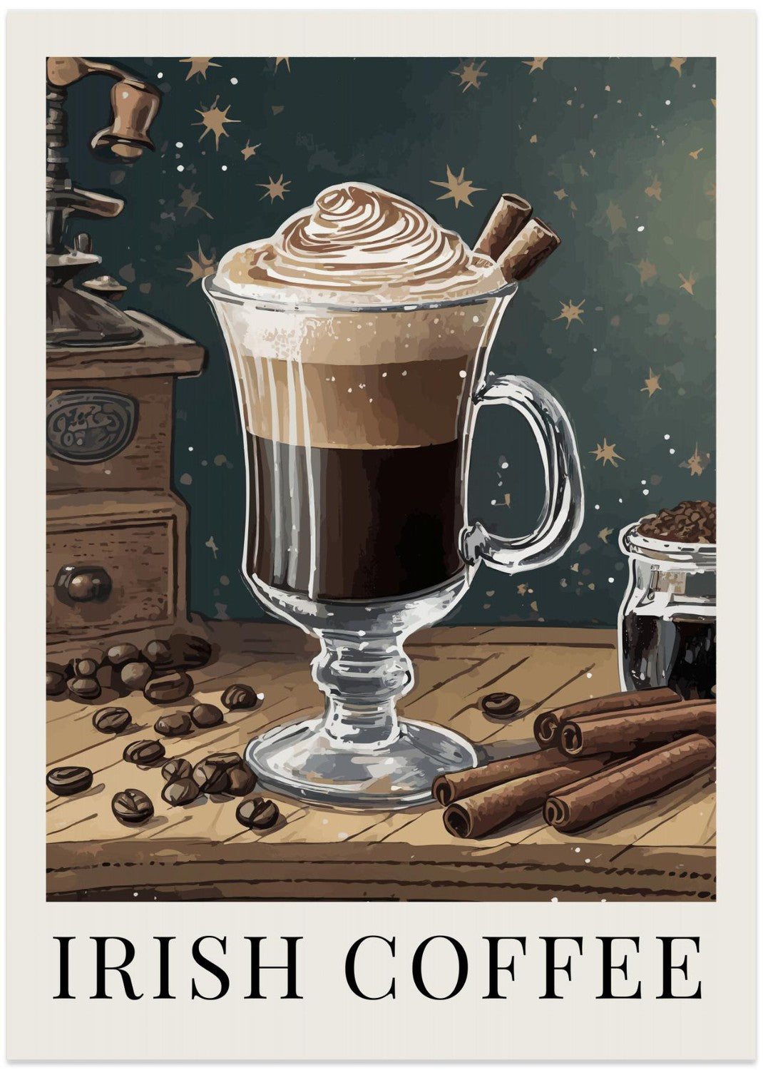 wall-art-print-canvas-poster-framed-Irish Coffee , By Andreas Magnusson-1