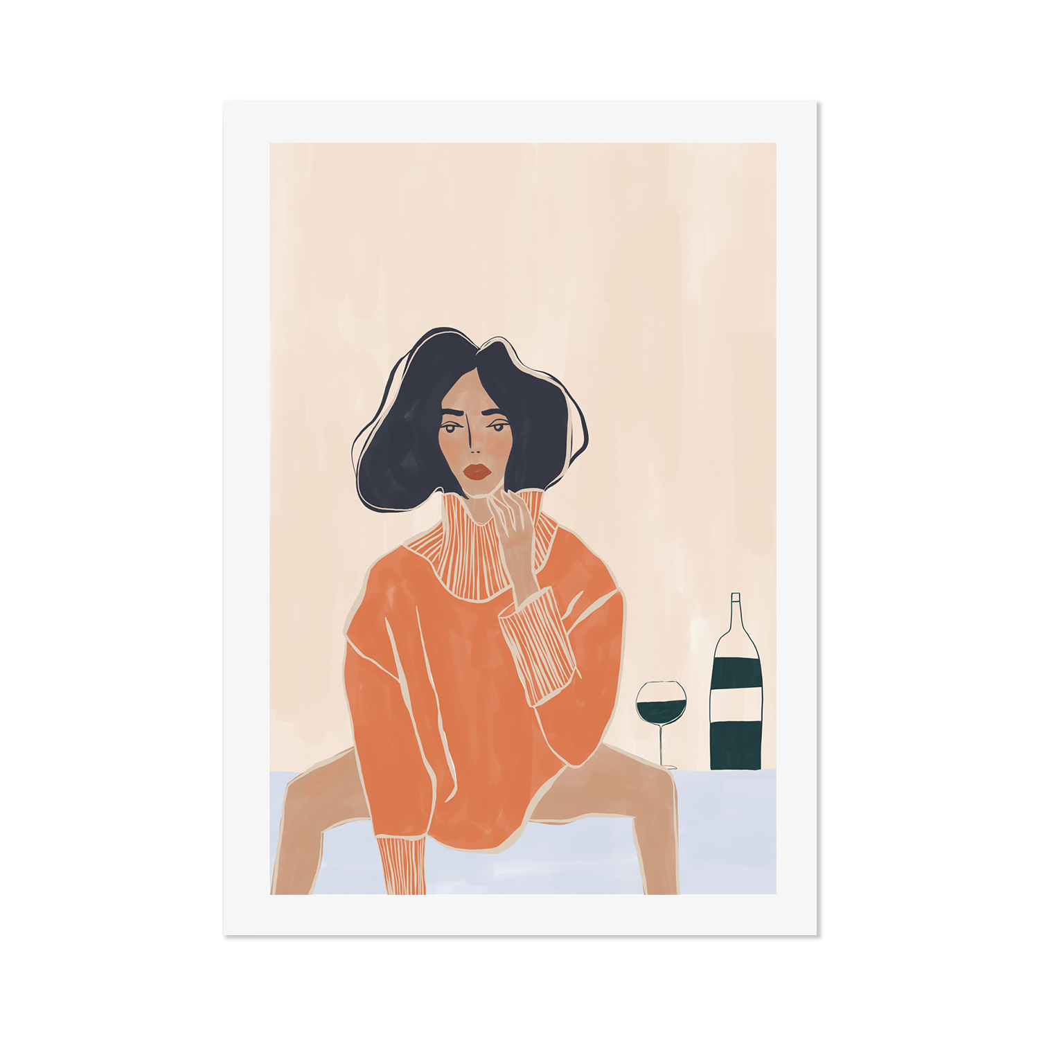 wall-art-print-canvas-poster-framed-It's A Mood , By Ivy Green Illustrations-GIOIA-WALL-ART