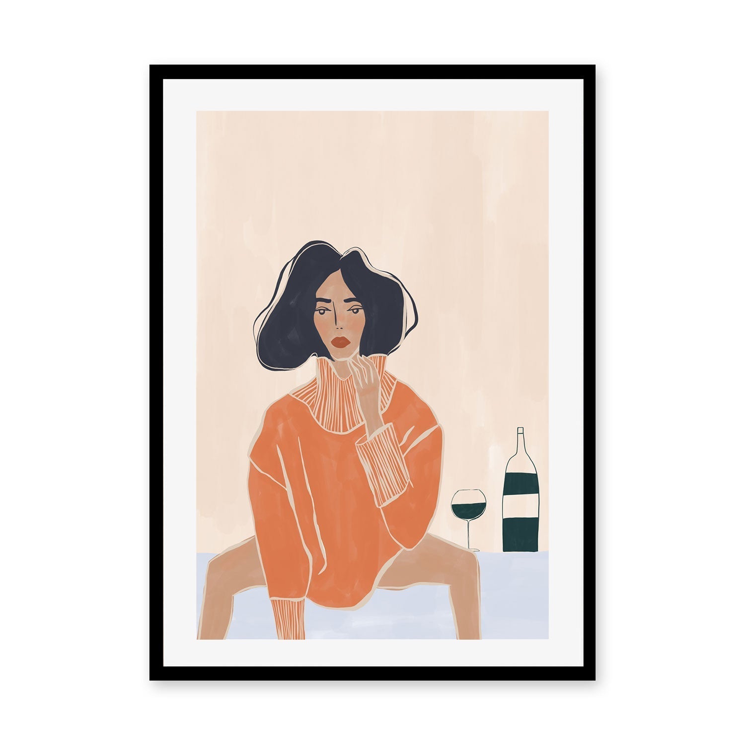 wall-art-print-canvas-poster-framed-It's A Mood , By Ivy Green Illustrations-GIOIA-WALL-ART