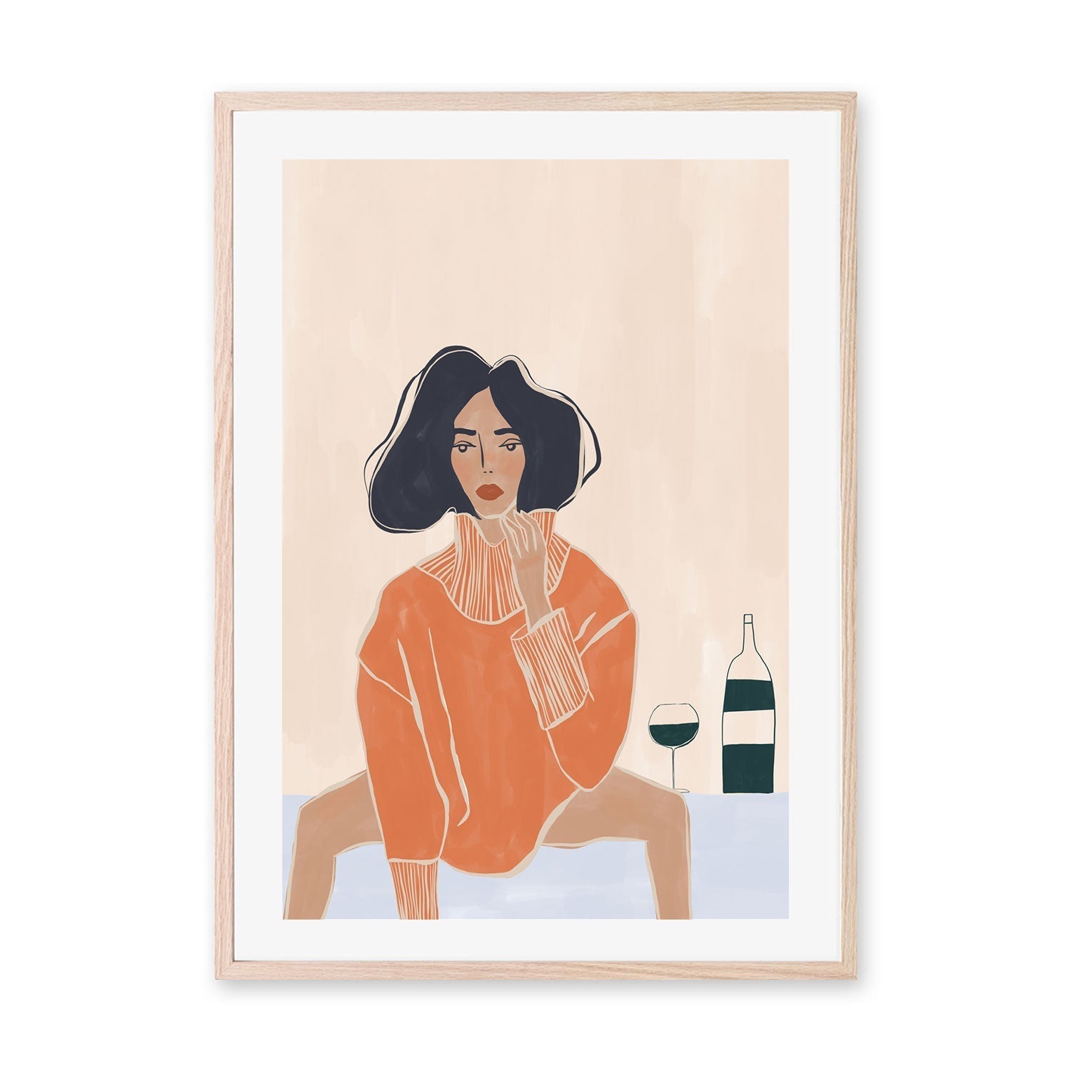 wall-art-print-canvas-poster-framed-It's A Mood , By Ivy Green Illustrations-GIOIA-WALL-ART