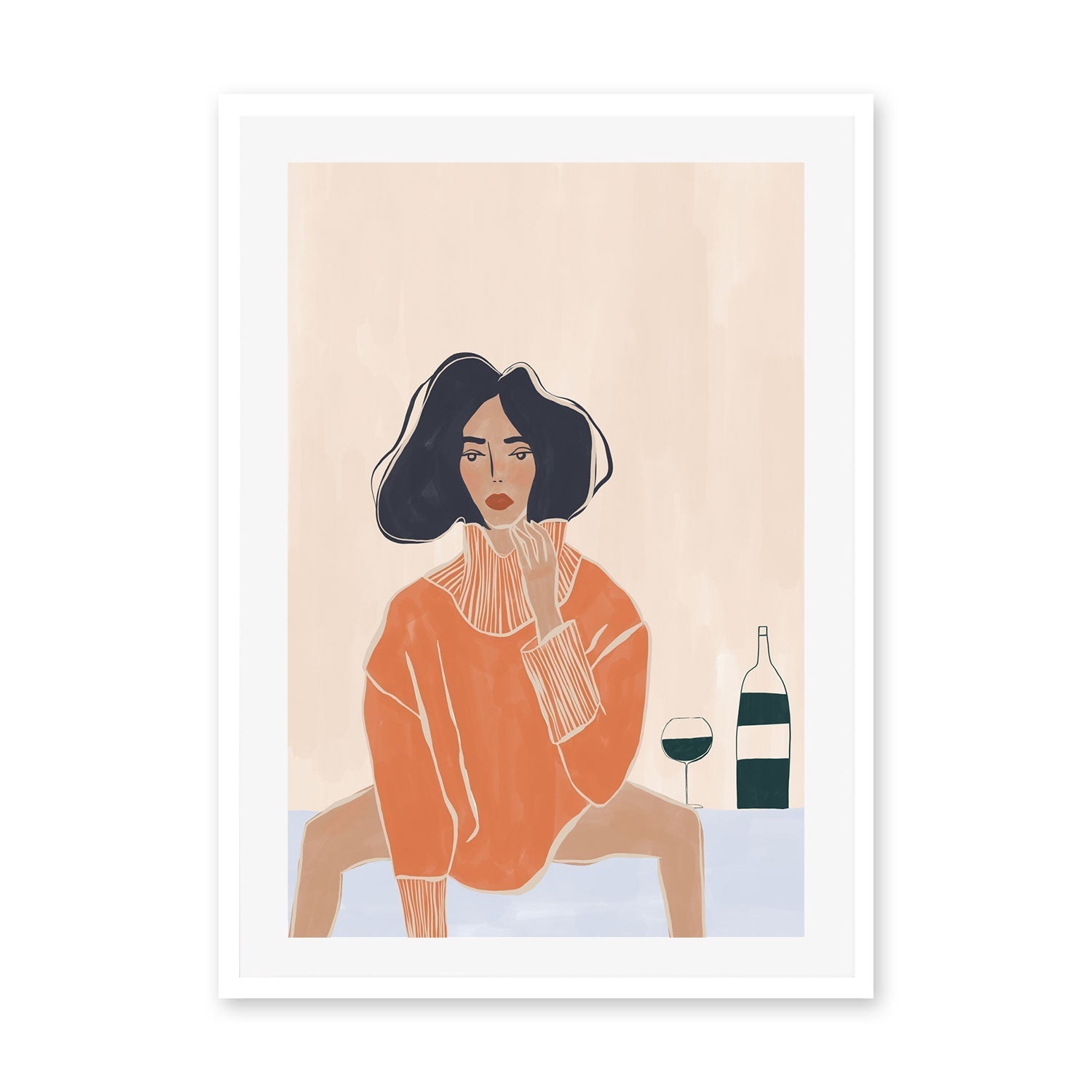 wall-art-print-canvas-poster-framed-It's A Mood , By Ivy Green Illustrations-GIOIA-WALL-ART