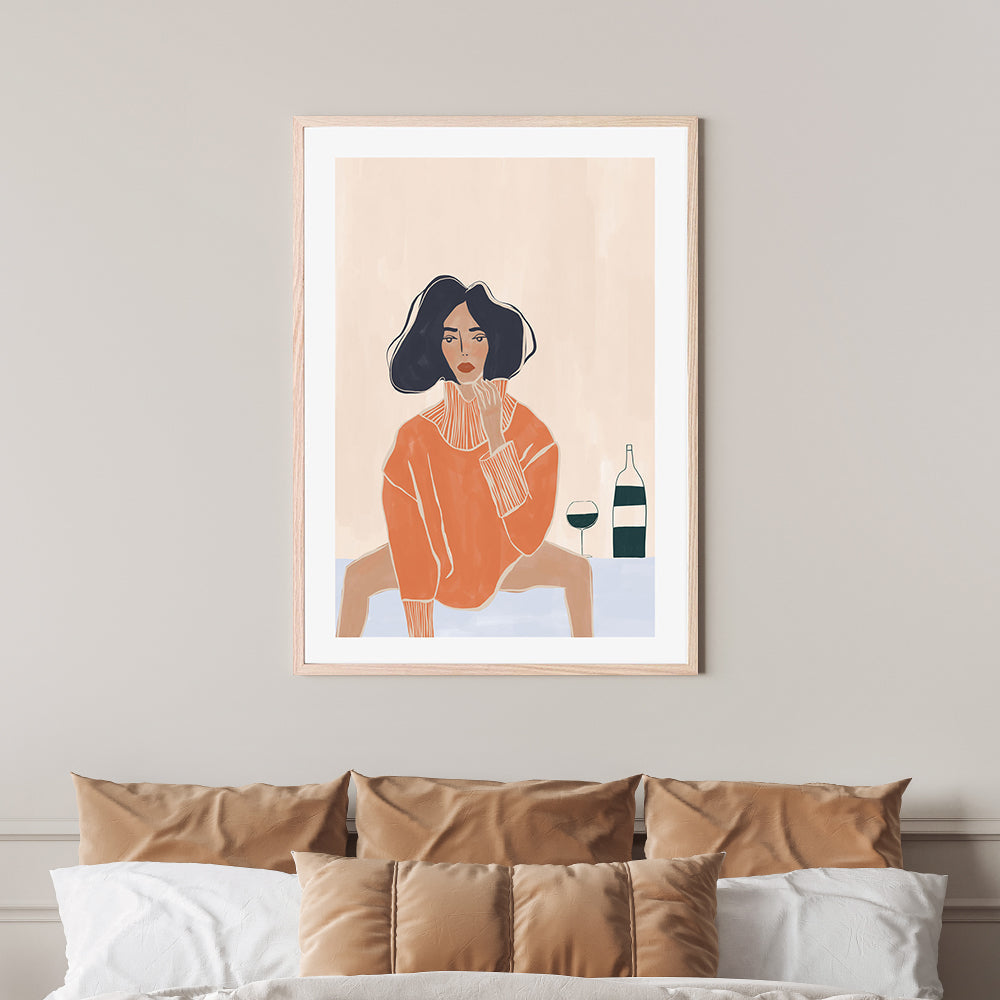 wall-art-print-canvas-poster-framed-It's A Mood , By Ivy Green Illustrations-GIOIA-WALL-ART