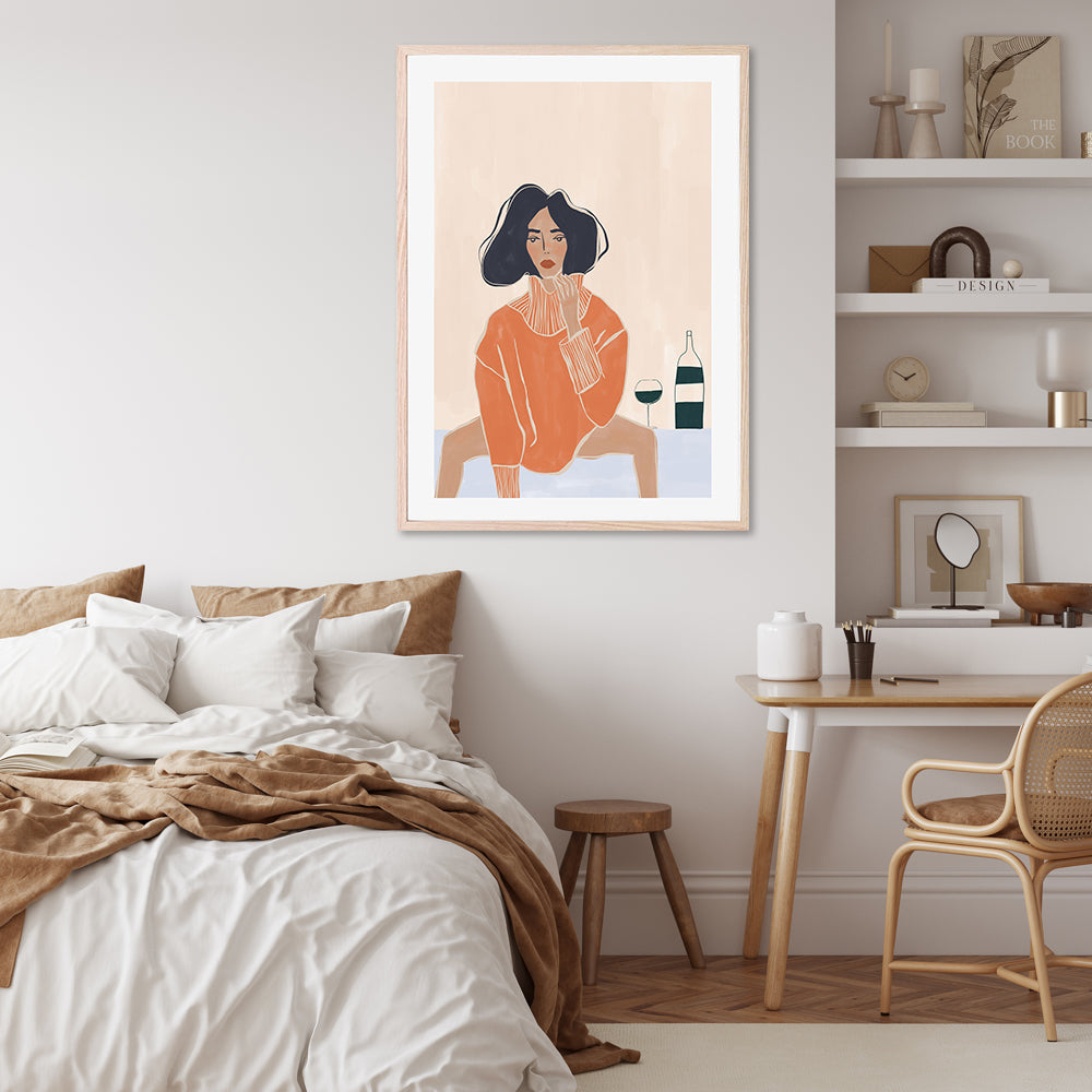 wall-art-print-canvas-poster-framed-It's A Mood , By Ivy Green Illustrations-GIOIA-WALL-ART