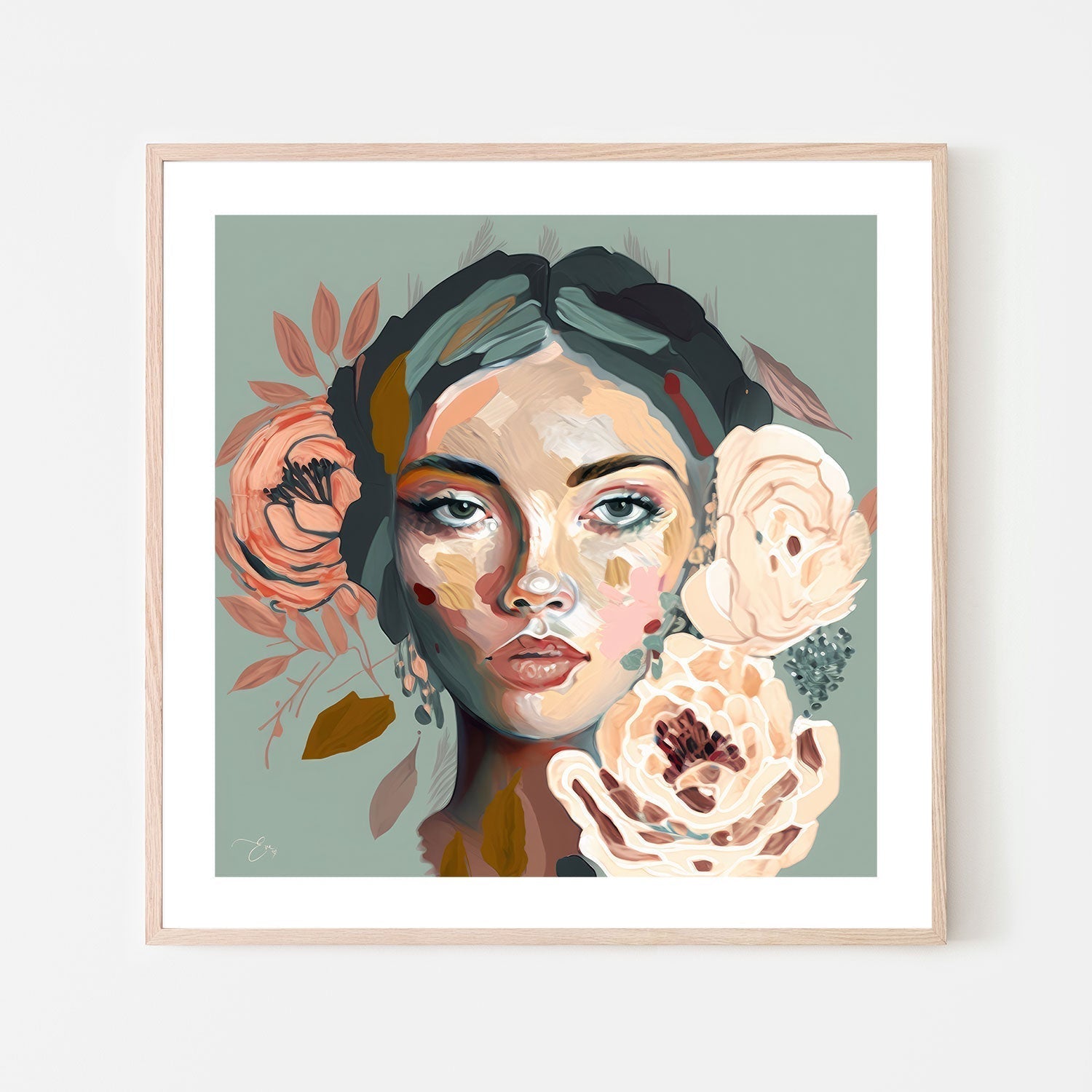 wall-art-print-canvas-poster-framed-Jaded , By Bella Eve-GIOIA-WALL-ART