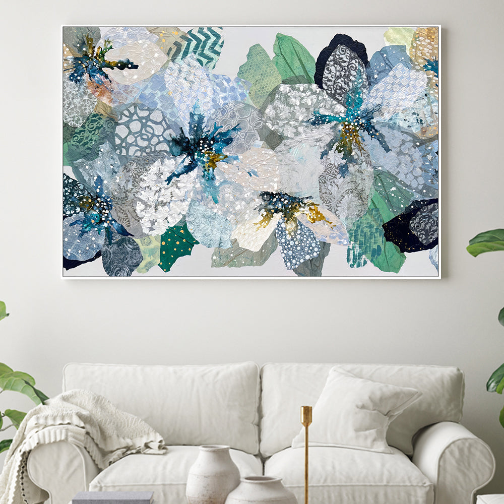 wall-art-print-canvas-poster-framed-Jennie's Garden , By Leanne Daquino-GIOIA-WALL-ART