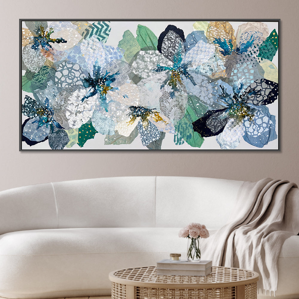 wall-art-print-canvas-poster-framed-Jennie's Garden , By Leanne Daquino-GIOIA-WALL-ART