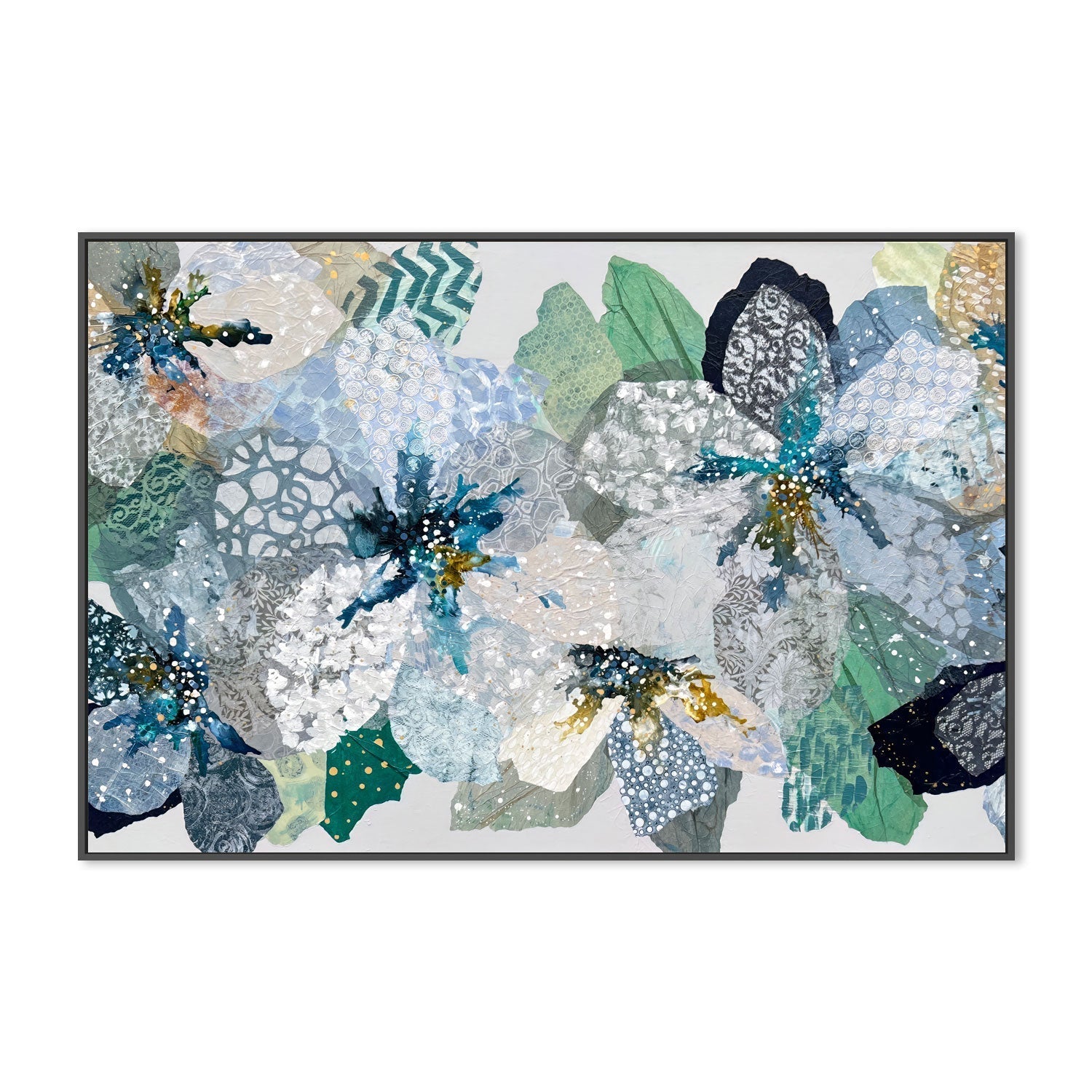 wall-art-print-canvas-poster-framed-Jennie's Garden , By Leanne Daquino-GIOIA-WALL-ART