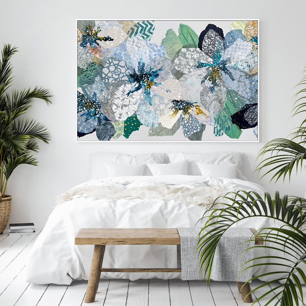 wall-art-print-canvas-poster-framed-Jennie's Garden , By Leanne Daquino-GIOIA-WALL-ART