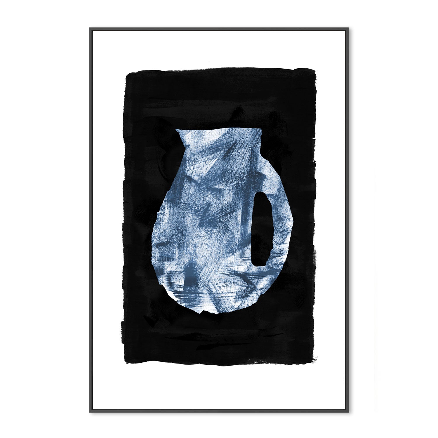 wall-art-print-canvas-poster-framed-Jug In dry brush , By Danushka Abeygoda-GIOIA-WALL-ART