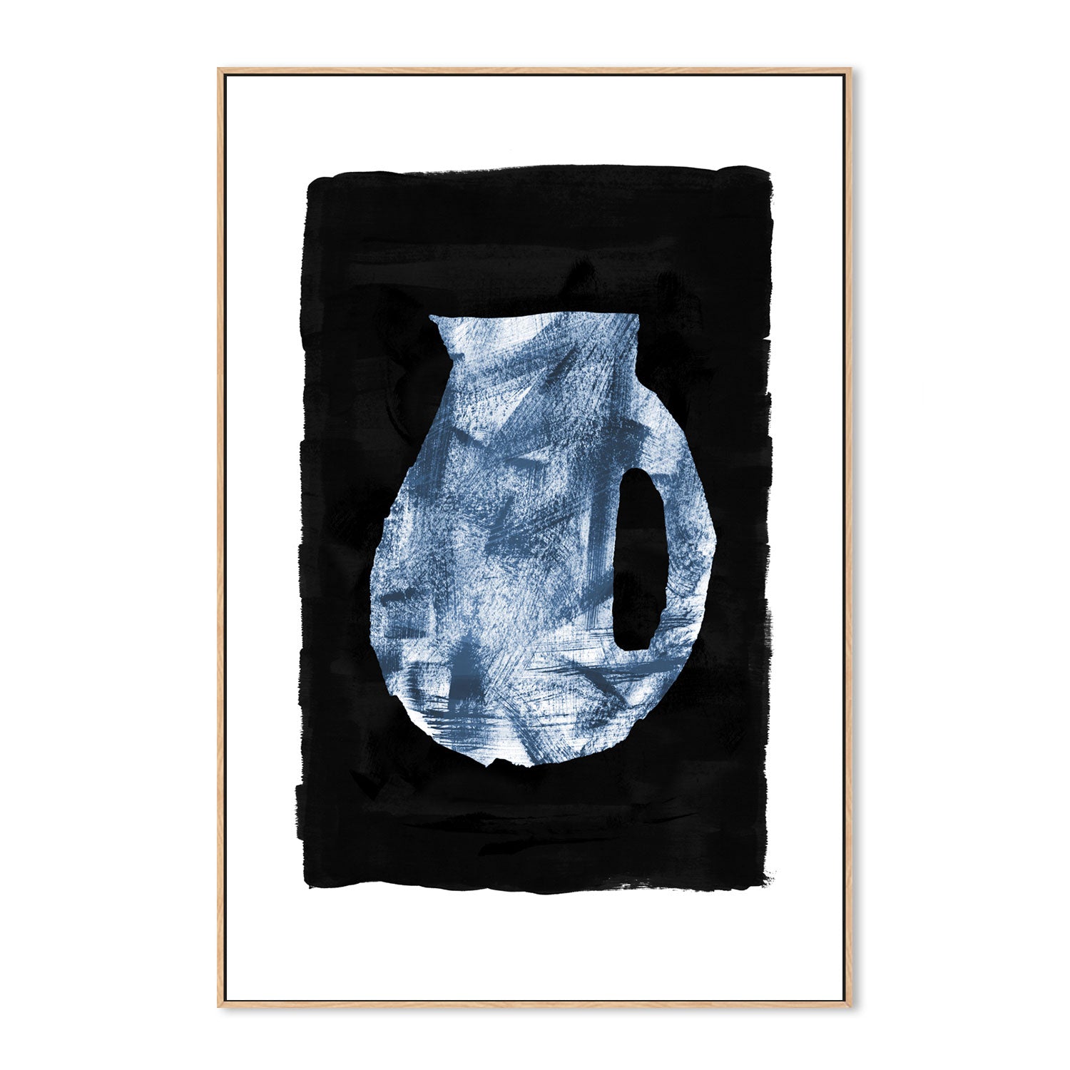 wall-art-print-canvas-poster-framed-Jug In dry brush , By Danushka Abeygoda-GIOIA-WALL-ART