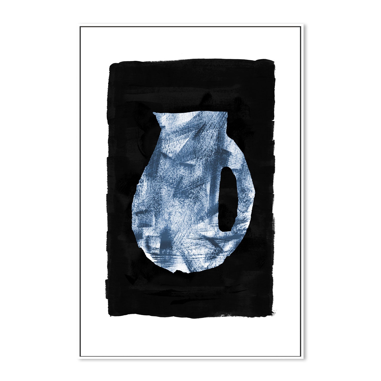 wall-art-print-canvas-poster-framed-Jug In dry brush , By Danushka Abeygoda-GIOIA-WALL-ART