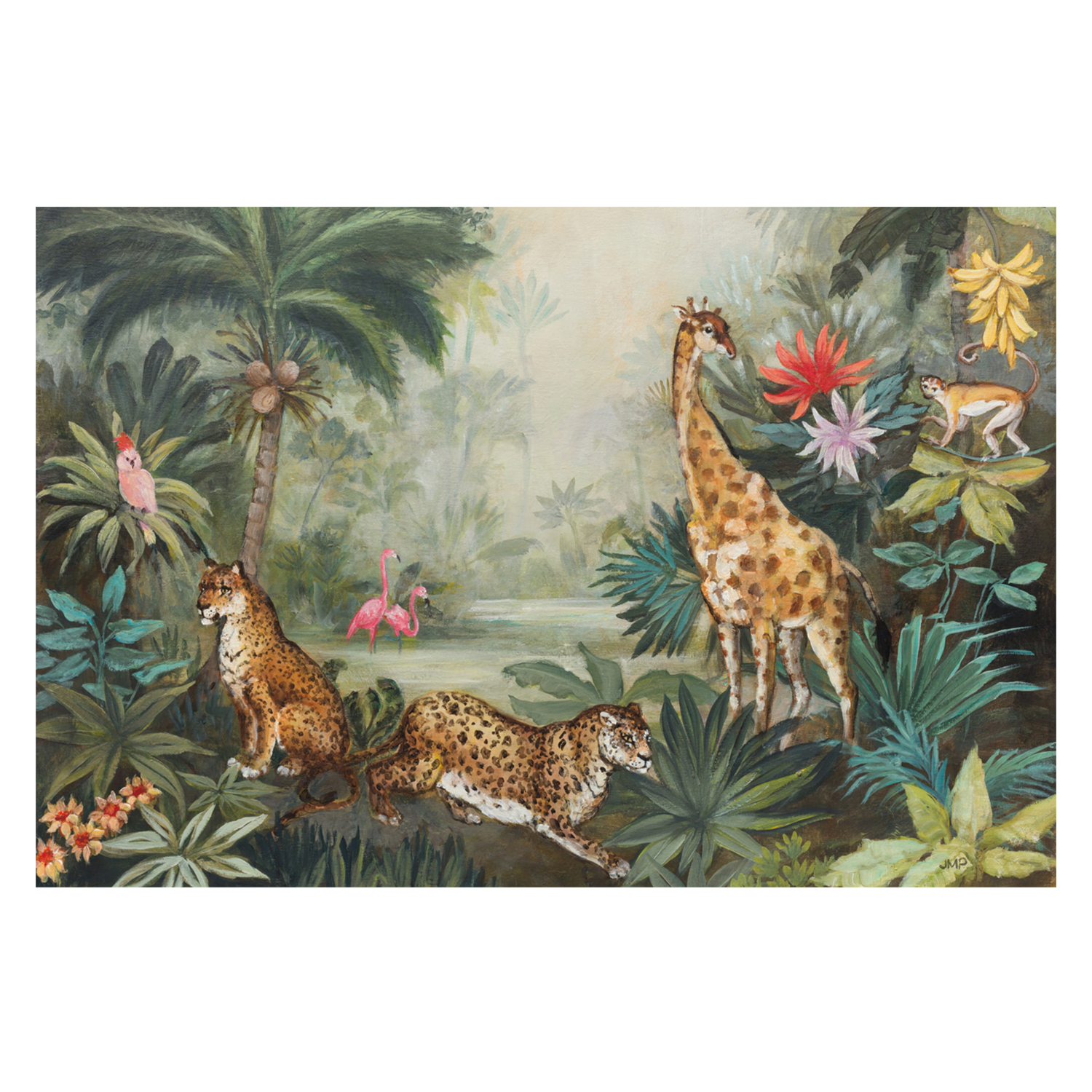 wall-art-print-canvas-poster-framed-Jungle Life , By Julia Purinton-1