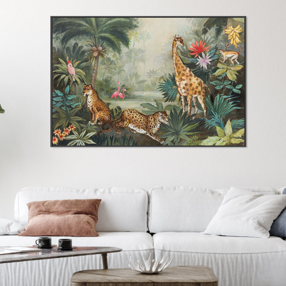 wall-art-print-canvas-poster-framed-Jungle Life , By Julia Purinton-2