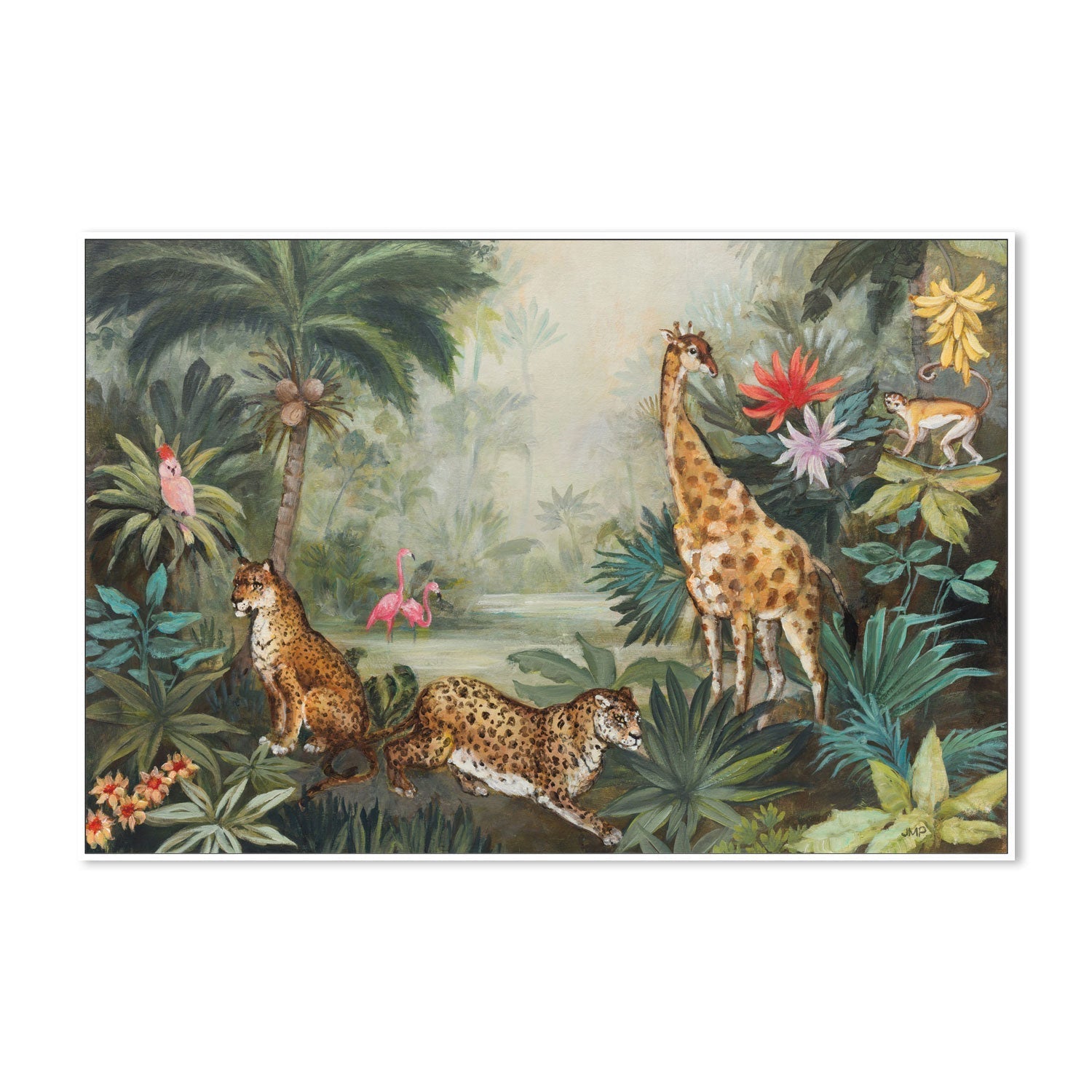 wall-art-print-canvas-poster-framed-Jungle Life , By Julia Purinton-5