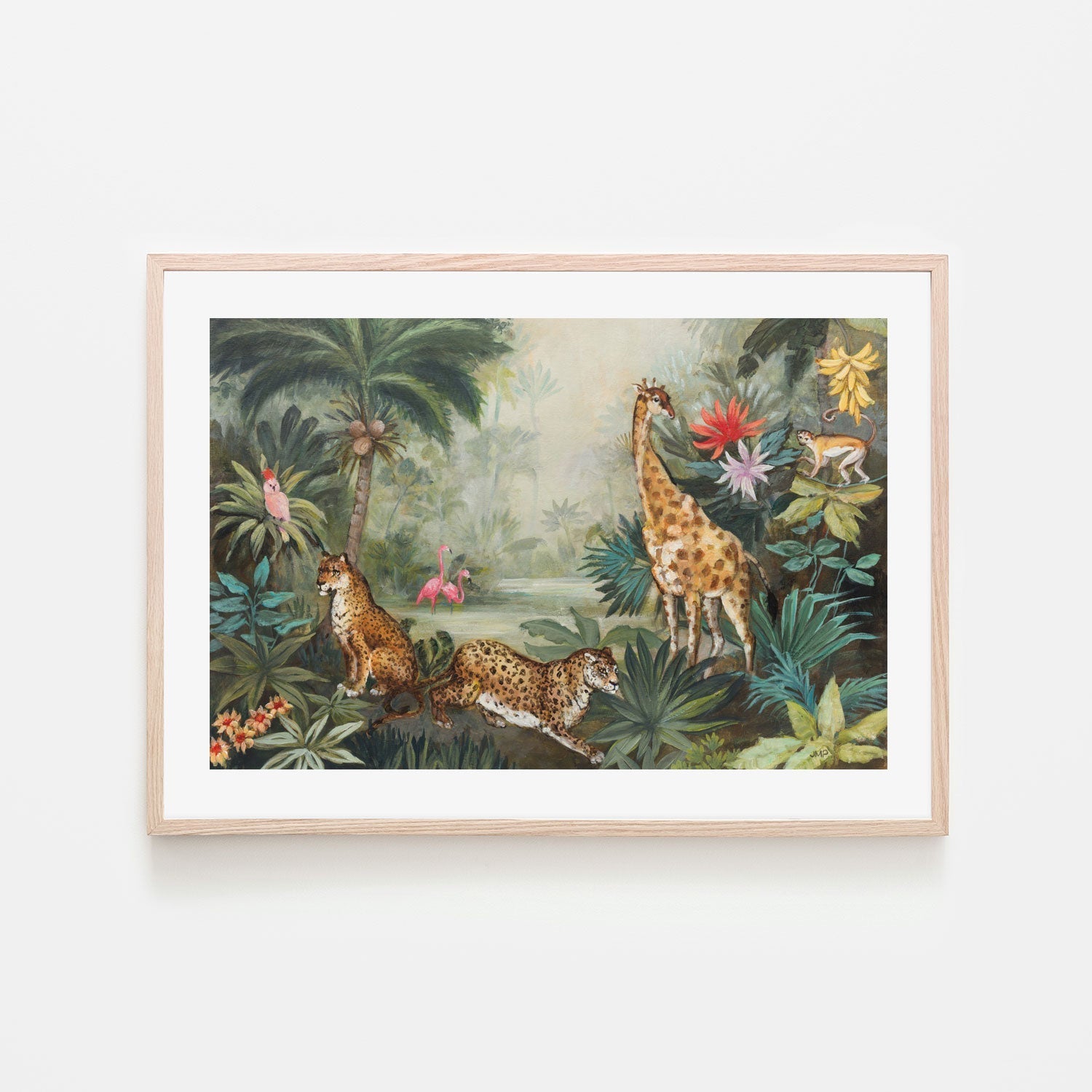 wall-art-print-canvas-poster-framed-Jungle Life , By Julia Purinton-6