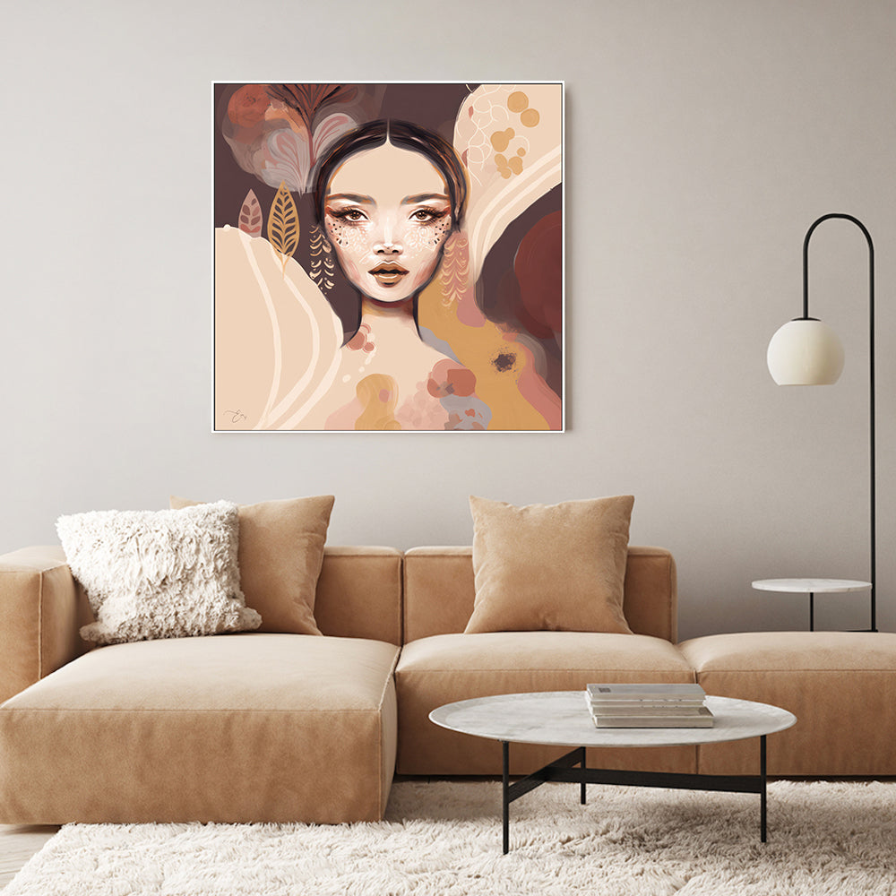 wall-art-print-canvas-poster-framed-Kaori , By Bella Eve-GIOIA-WALL-ART