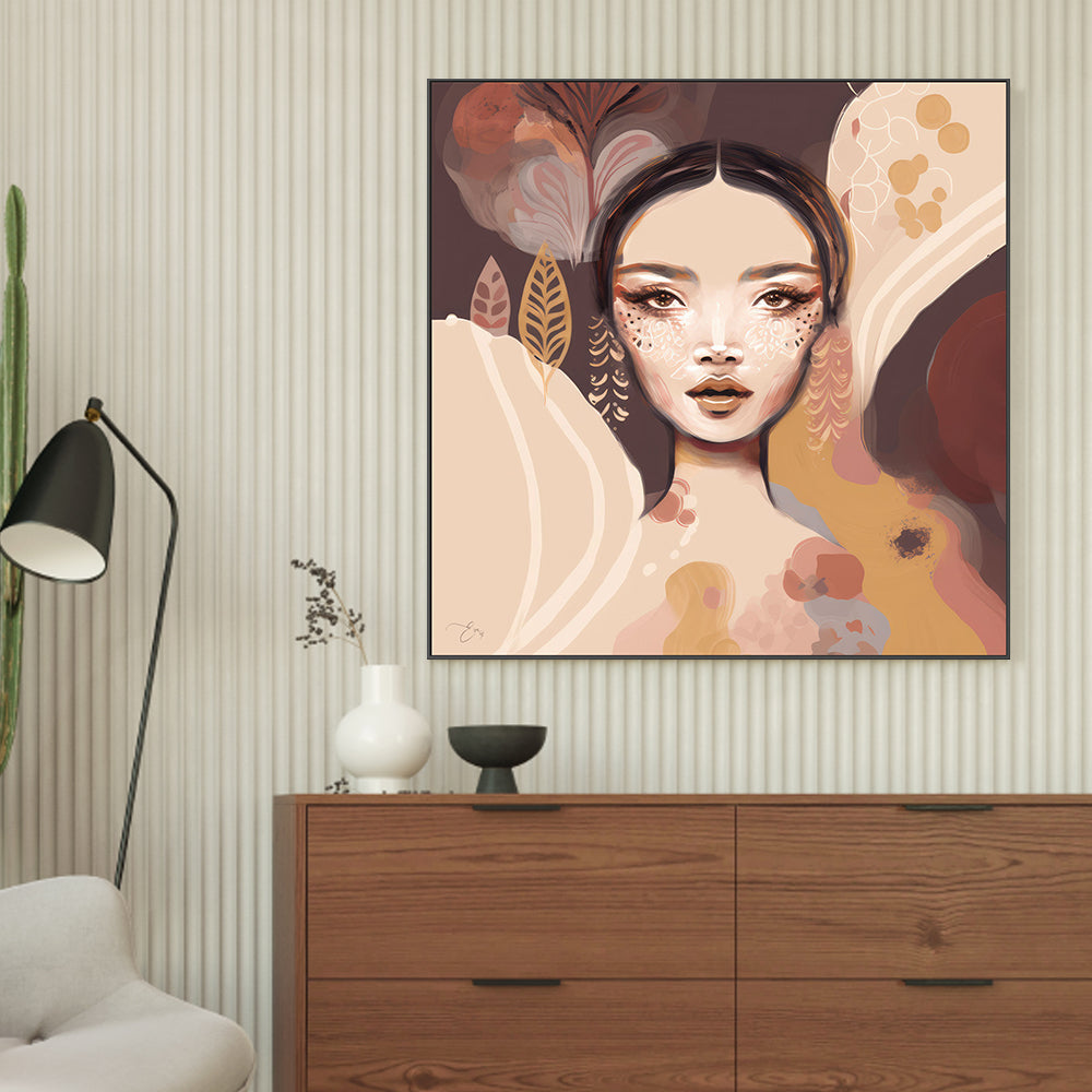 wall-art-print-canvas-poster-framed-Kaori , By Bella Eve-GIOIA-WALL-ART