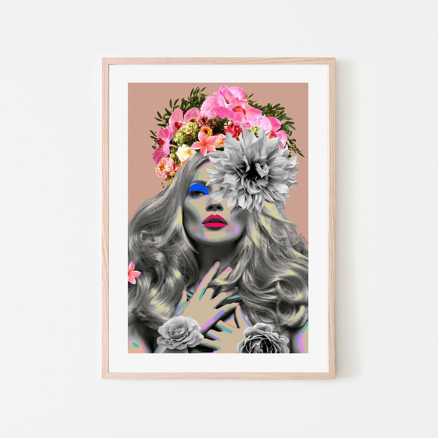 wall-art-print-canvas-poster-framed-Kate Moss , By Ana Paula Hoppe-6