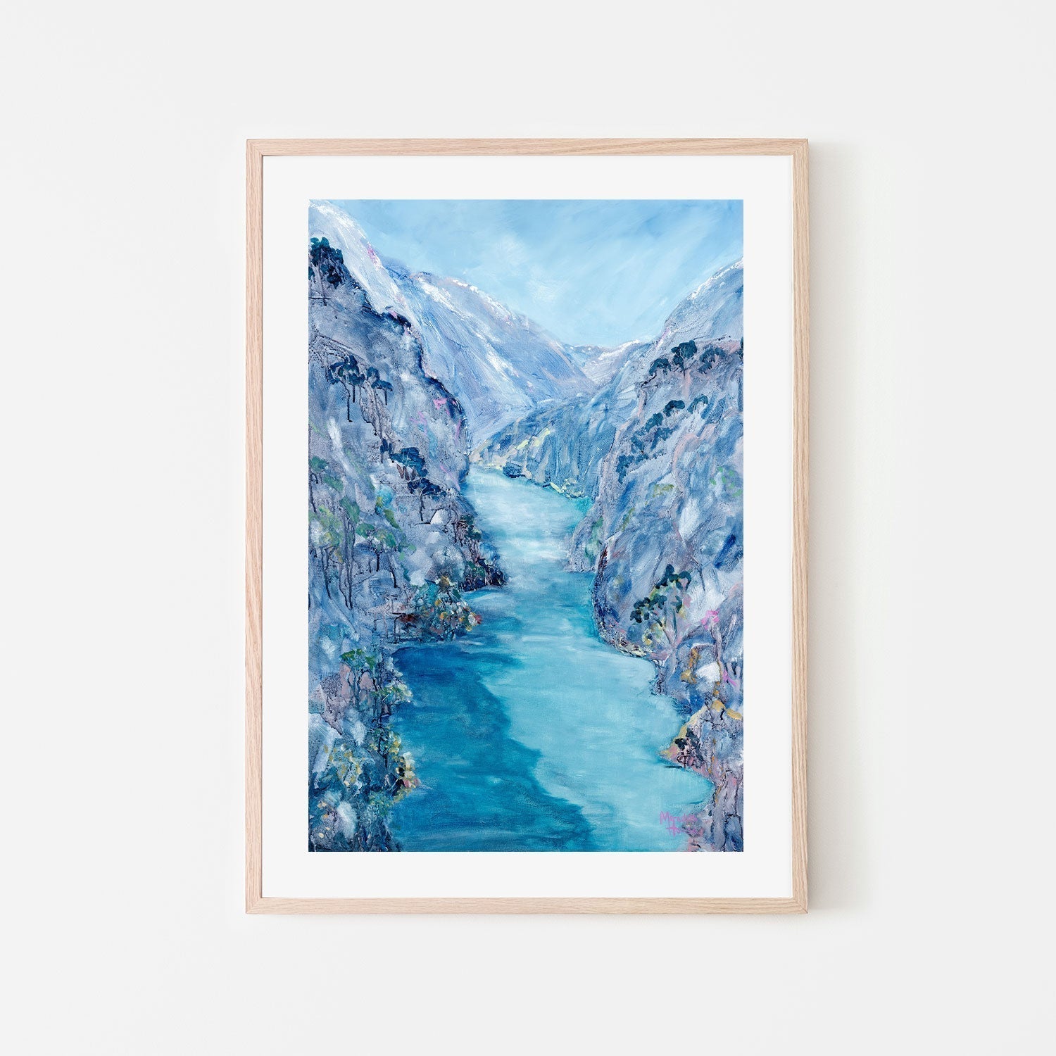 wall-art-print-canvas-poster-framed-Kawarau River-by-Meredith Howse-Gioia Wall Art