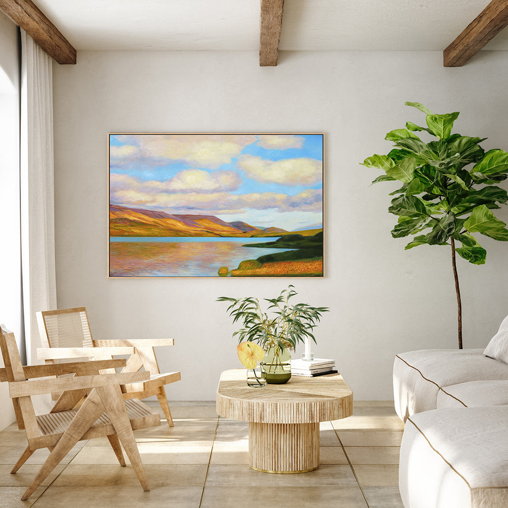 wall-art-print-canvas-poster-framed-Lake , By Ieva Baklane-GIOIA-WALL-ART