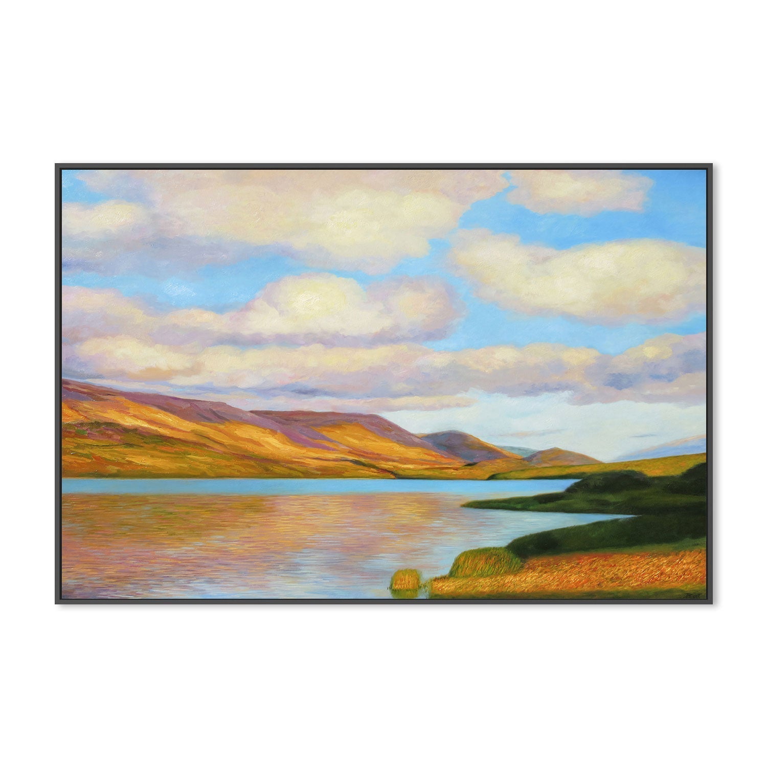 wall-art-print-canvas-poster-framed-Lake , By Ieva Baklane-GIOIA-WALL-ART