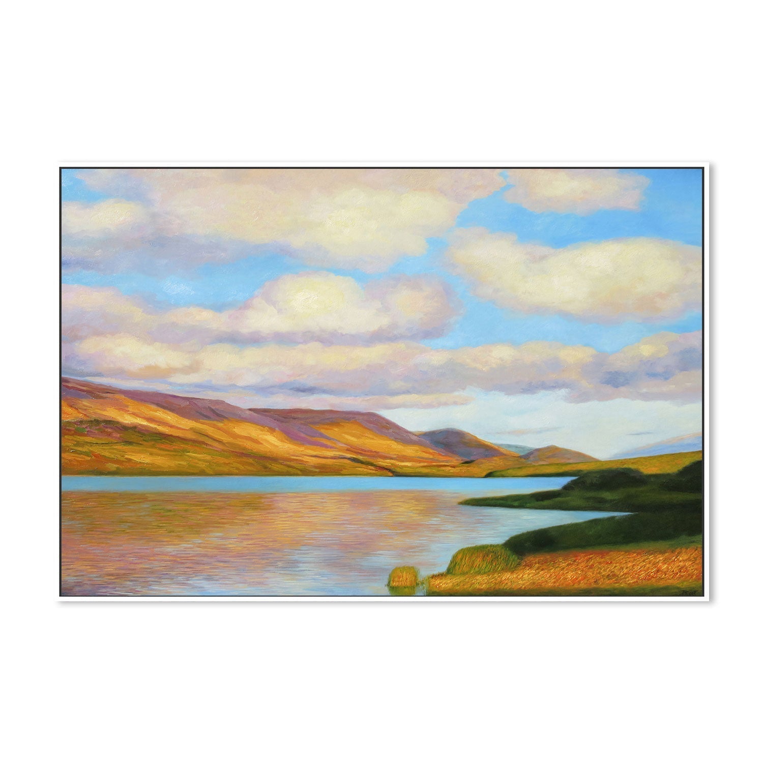 wall-art-print-canvas-poster-framed-Lake , By Ieva Baklane-GIOIA-WALL-ART