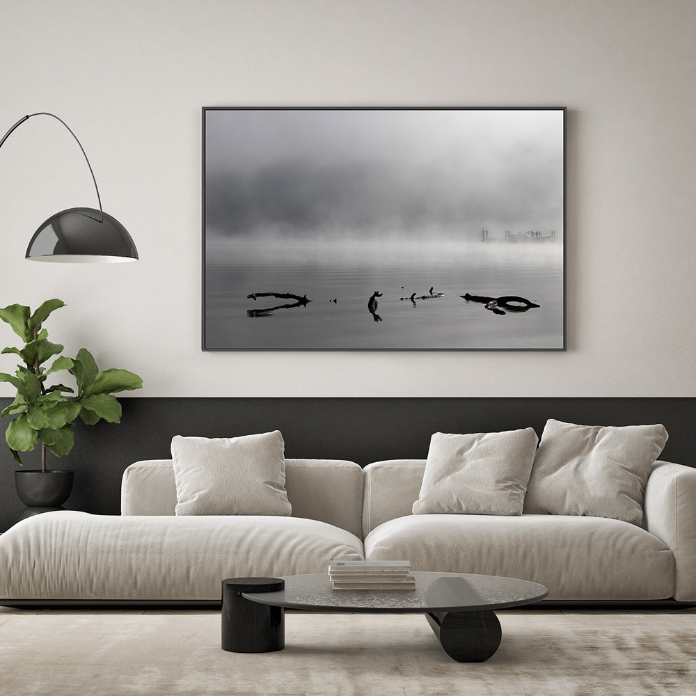 wall-art-print-canvas-poster-framed-Lake St Clair, Lake St Clair, Tasmania , By Earth Sea & Me , By Earth Sea & Me-GIOIA-WALL-ART