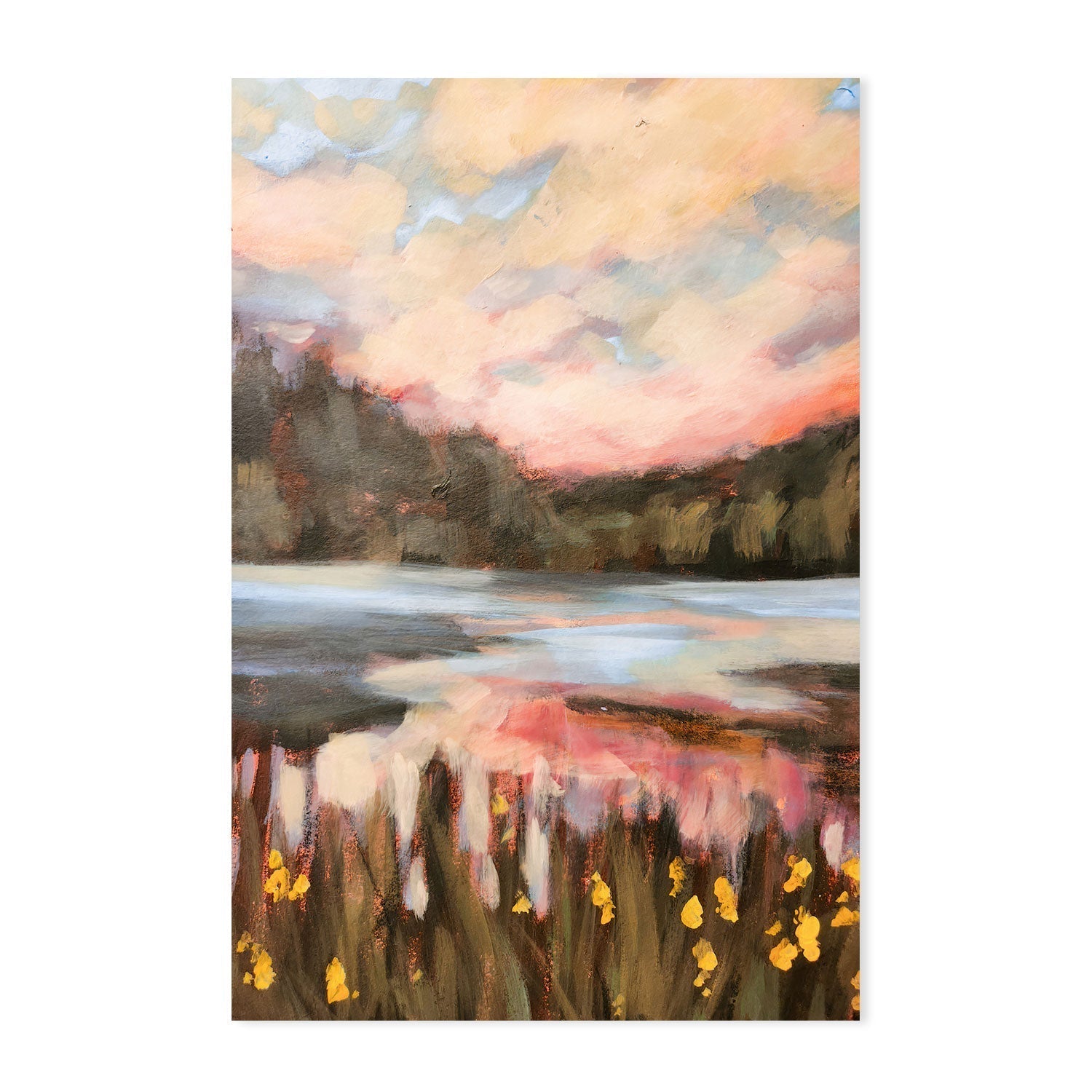 wall-art-print-canvas-poster-framed-Lakeside , By Kristy Andrews-GIOIA-WALL-ART