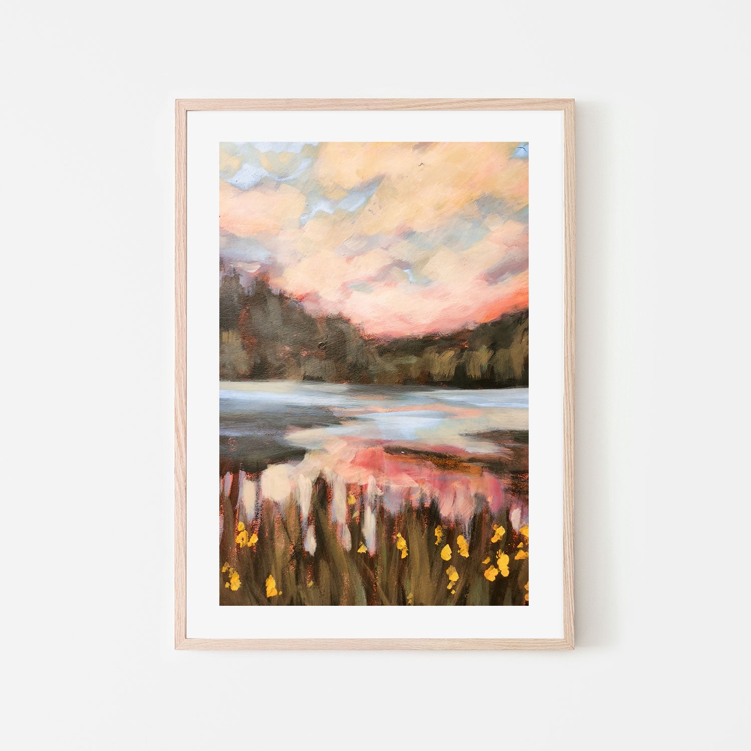 wall-art-print-canvas-poster-framed-Lakeside , By Kristy Andrews-GIOIA-WALL-ART