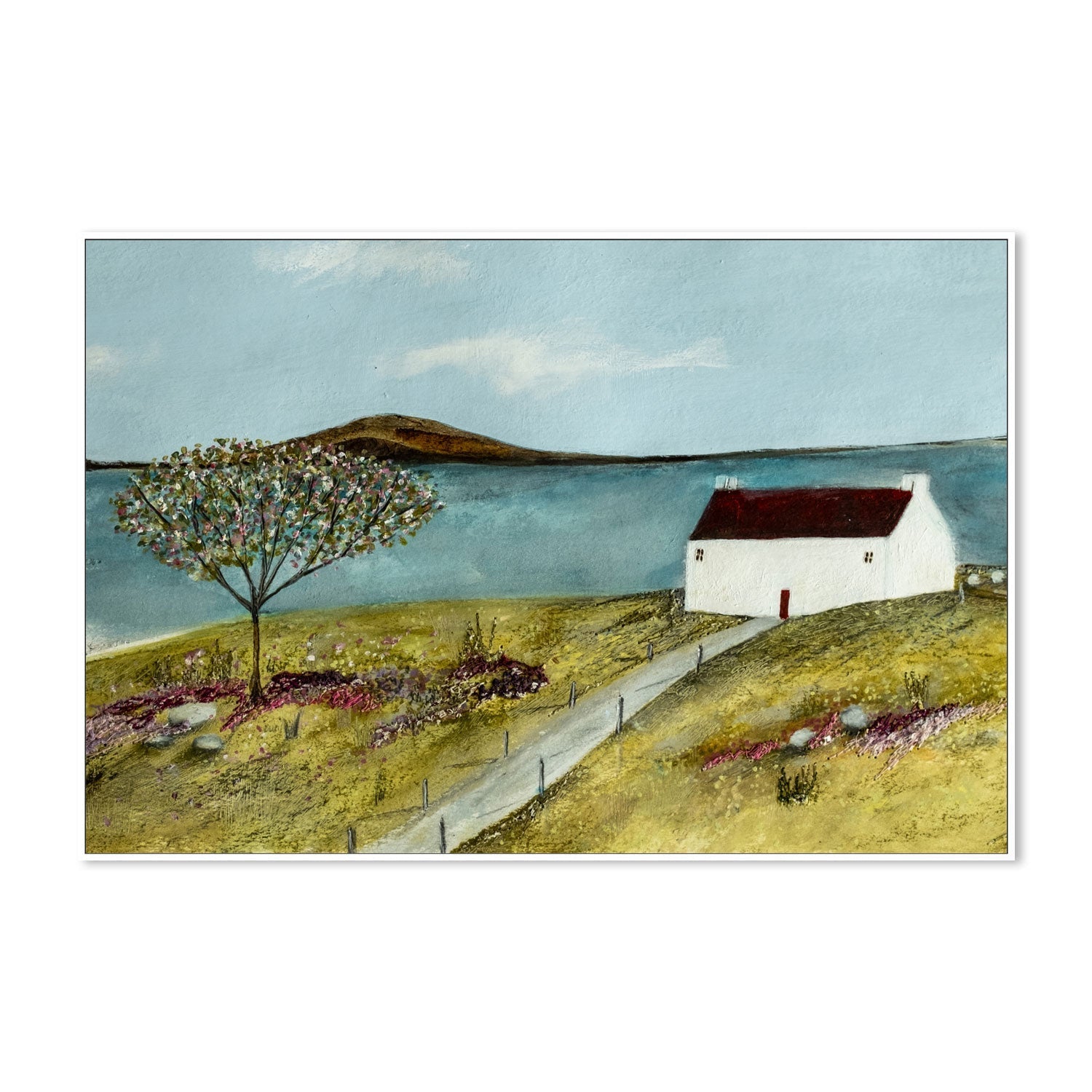 wall-art-print-canvas-poster-framed-Lakeside View , By Louise O'Hara-5