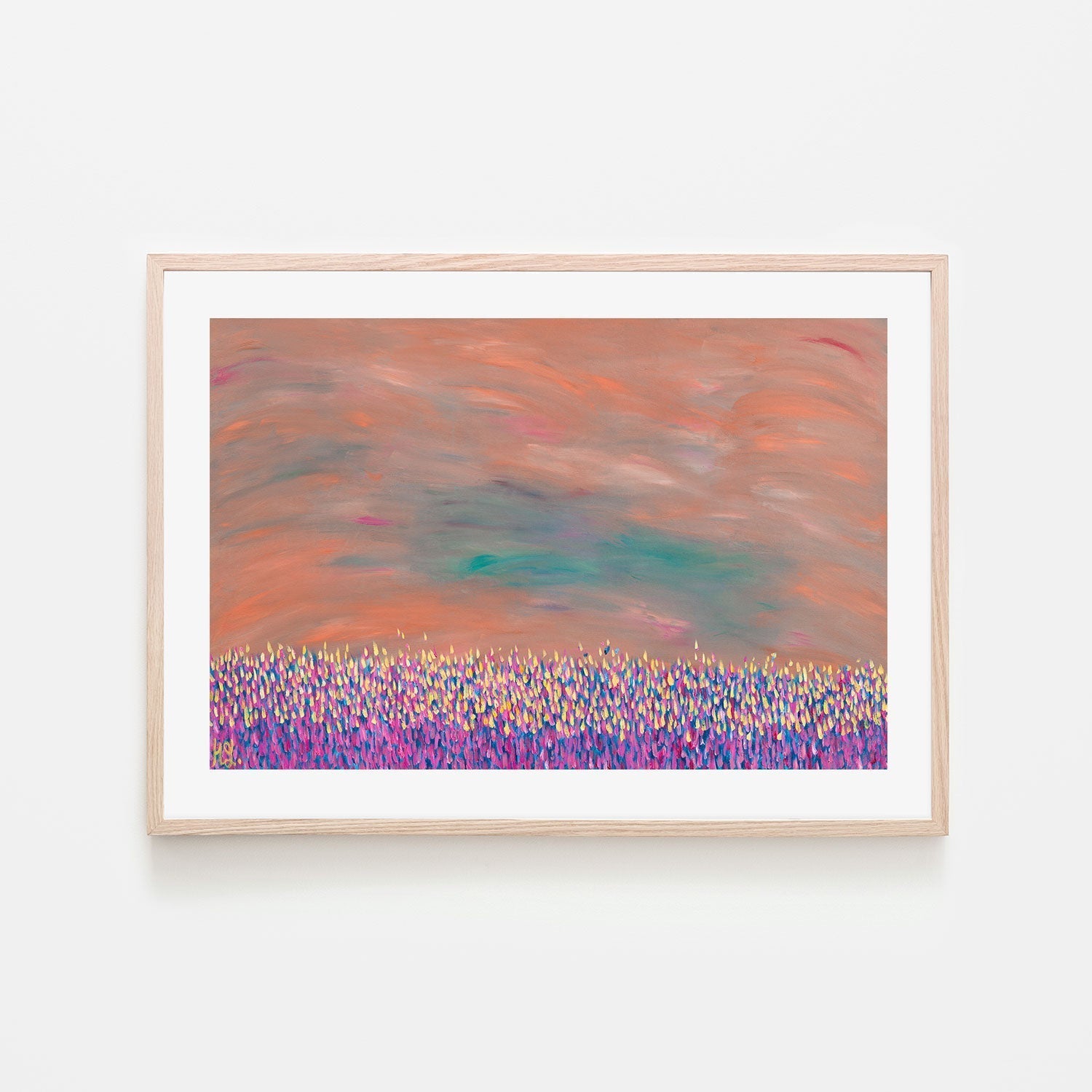 wall-art-print-canvas-poster-framed-Land of Pure Colour, Style B , By Helen Joynson-GIOIA-WALL-ART