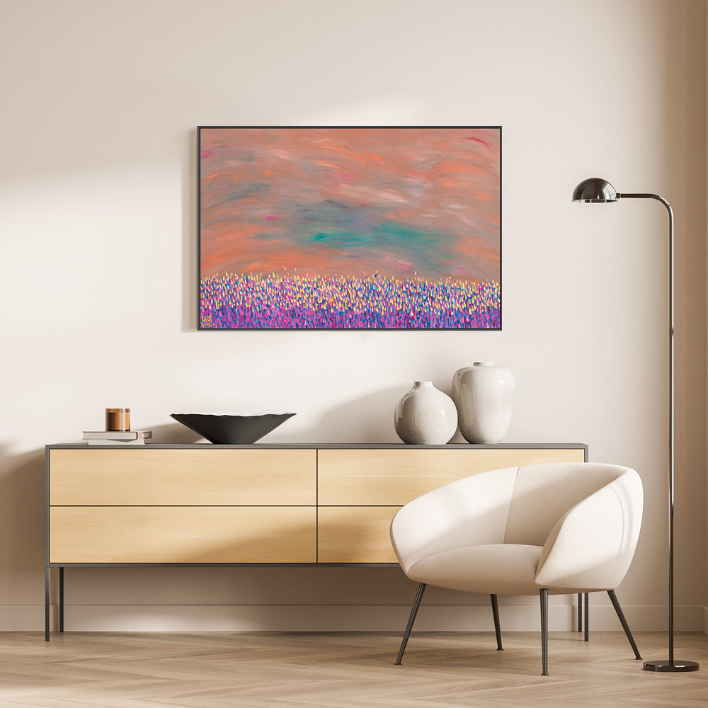 wall-art-print-canvas-poster-framed-Land of Pure Colour, Style B , By Helen Joynson-GIOIA-WALL-ART