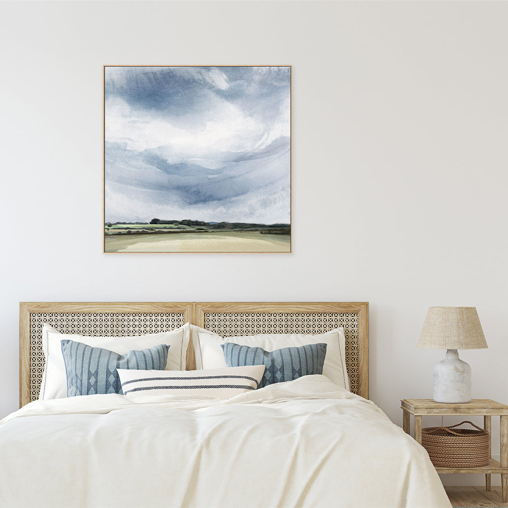 wall-art-print-canvas-poster-framed-Landscape Esk Lynn Sky Blue-by-Dear Musketeer Studio-Gioia Wall Art