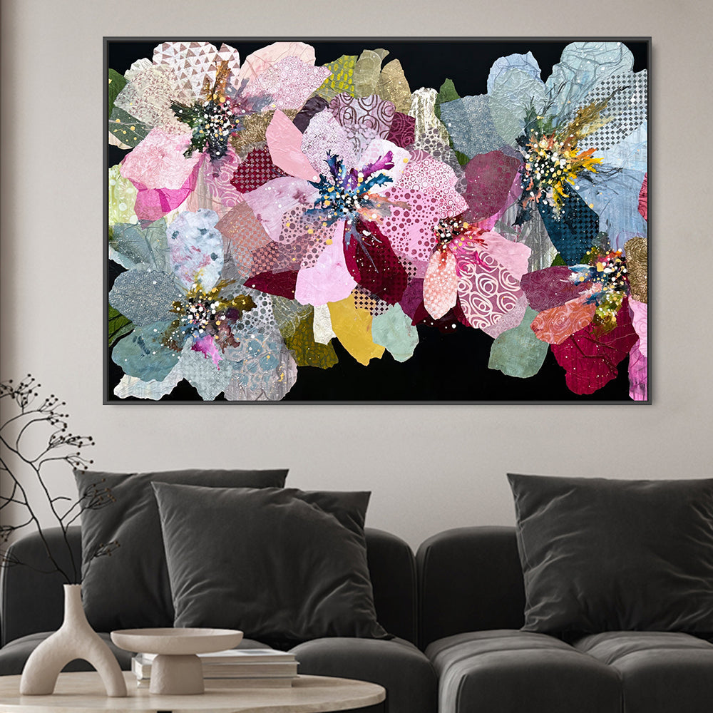 wall-art-print-canvas-poster-framed-Lauren's Garden , By Leanne Daquino-GIOIA-WALL-ART